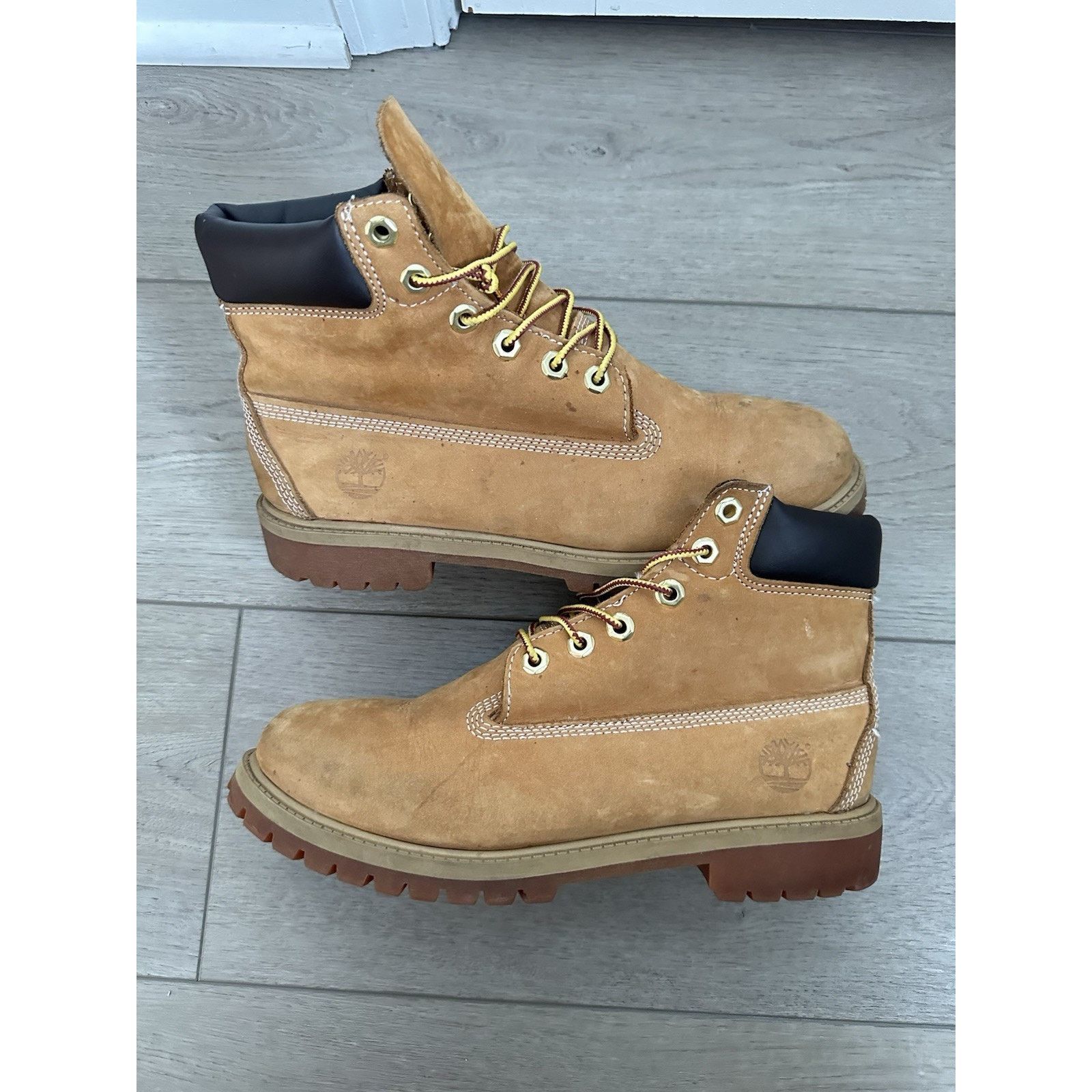 Timberland Timberland 6 inch premium boots wheat tan sz 7 men’s Size US 7 / EU 40 - 1 Thumbnail