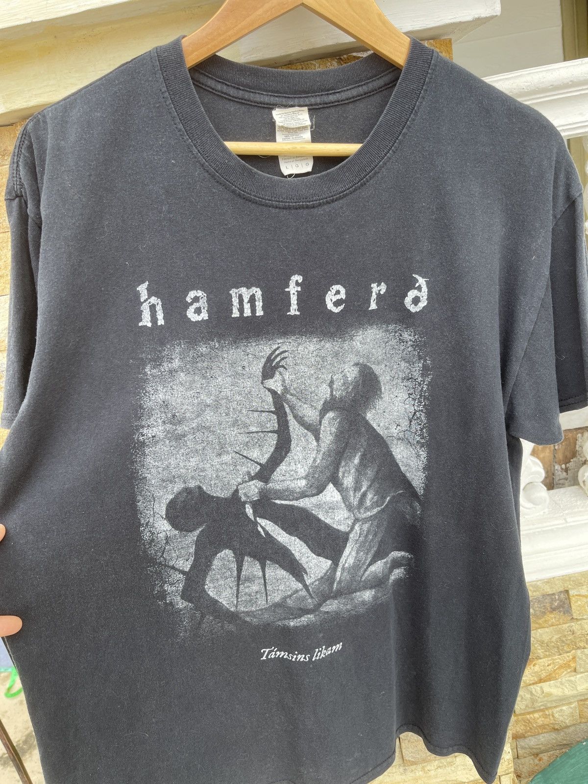Band Tees Last Drop🔥Rare🔥Vintage Y2k HAMFERD Doom Metal Band T-Shirt Size US L / EU 52-54 / 3 - 1 Thumbnail