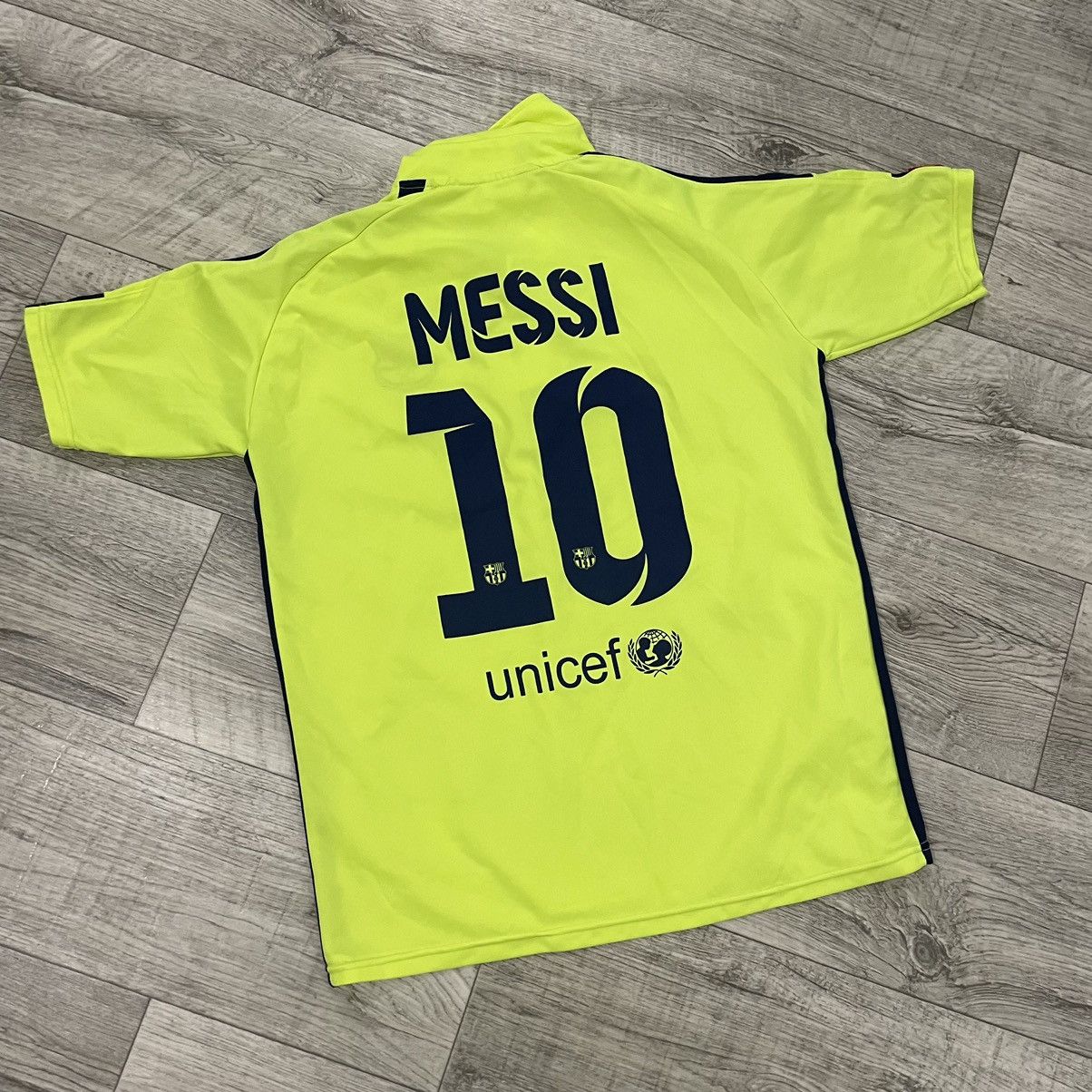 Band Tees Barca Barcelona QATAR MESSI 10 unicef jersey tee shirt Size US M / EU 48-50 / 2 - 2 Thumbnail