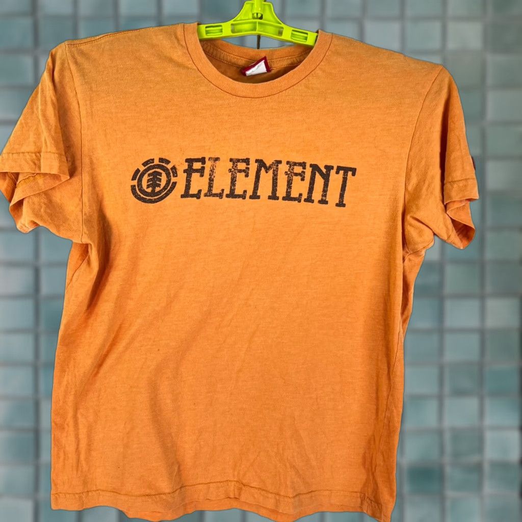 Element Element T Shirt Main Brand Element Record Co Adult M Orange Graphic Tee 90s? (if applicable) Mens Size US M / EU 48-50 / 2 - 1 Thumbnail