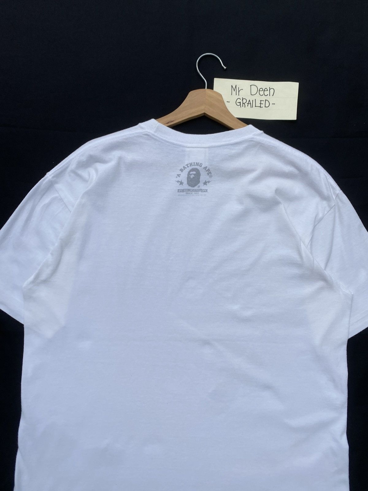Bape Rare 06s Bathing Ape Baby Milo A to Z Tshirt Size US L / EU 52-54 / 3 - 23 Thumbnail