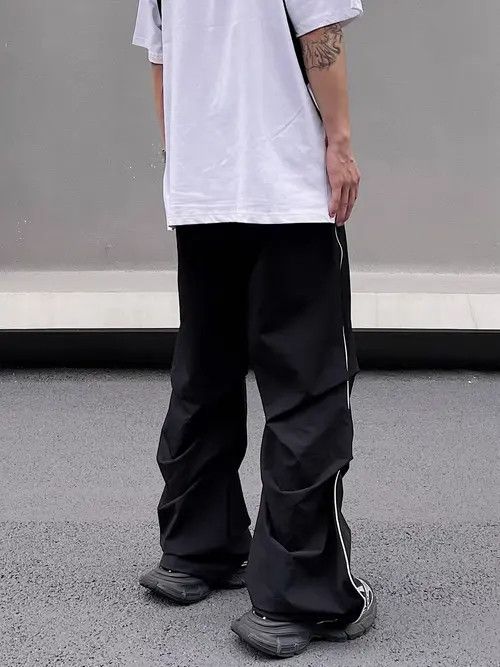 Vintage Miyuki x Reia Black High Street Vintage Loose Casual Pants Size US 32 / EU 48 - 6 Thumbnail