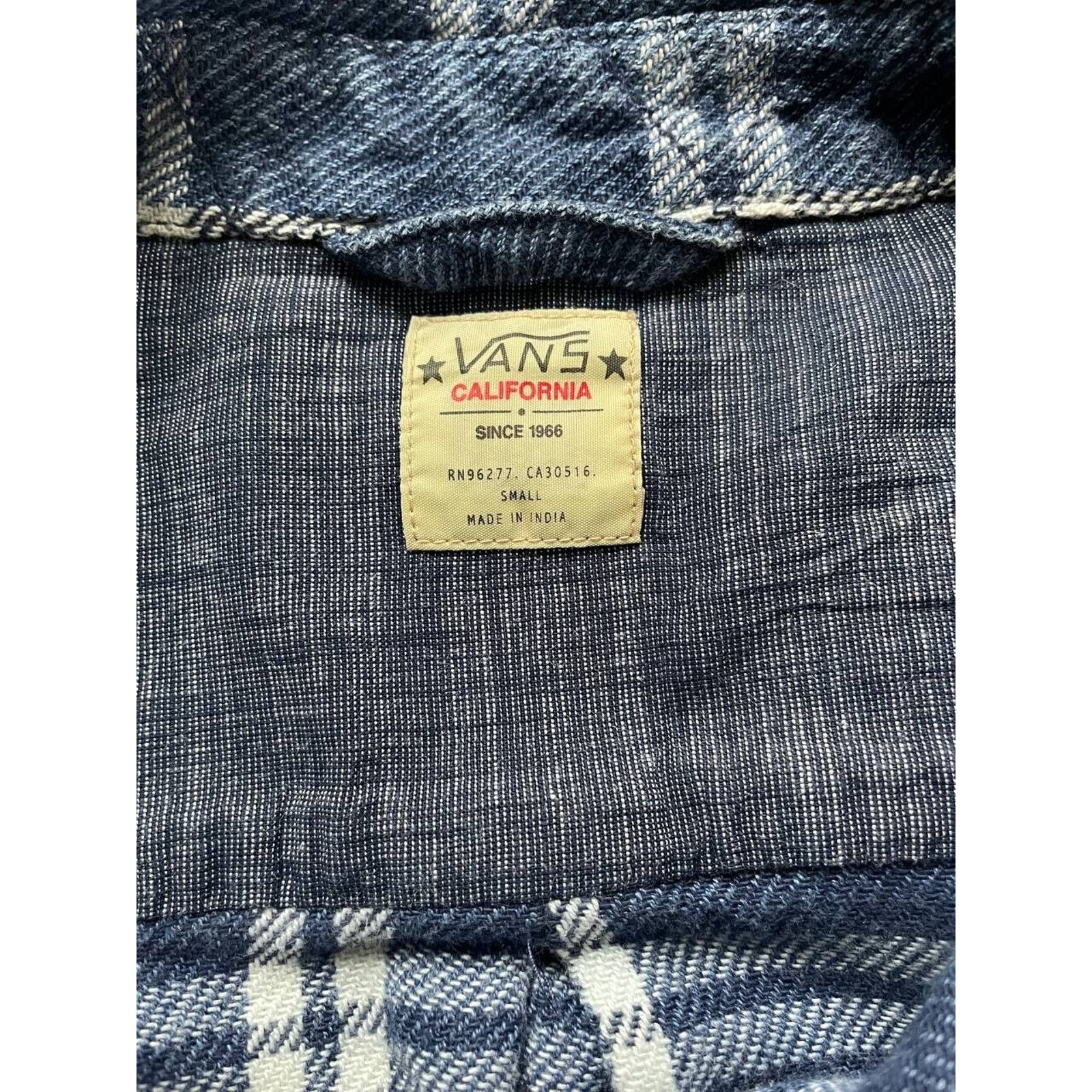 Vans Vintage Vans California Flannel Shirt Plaid S Skate Workwear Size US S / EU 44-46 / 1 - 6 Thumbnail