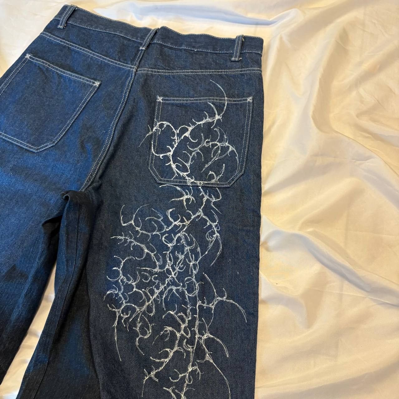 Handmade Rare Tribal Handmade Baggy Pants Size US 33 - 4 Thumbnail
