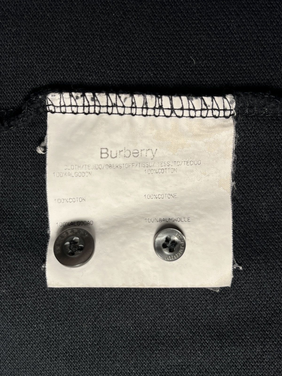 Burberry Burberry tartan polo collar t-shirt Size US M / EU 48-50 / 2 - 5 Thumbnail