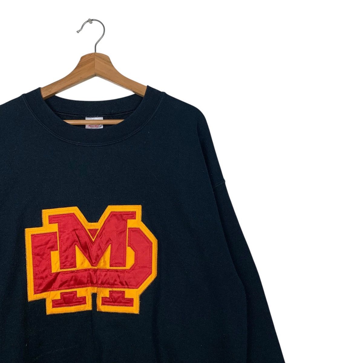 Gildan MATER DEI Big Logo Crewneck Sweatshirt #1713-C76 Size US L / EU 52-54 / 3 - 5 Thumbnail