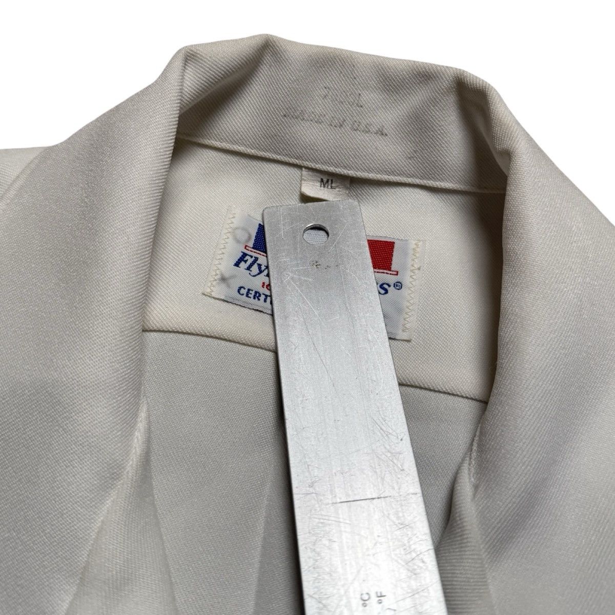 Other Flying Cross Navy Twill Button Shirt Military White M/L Size US M / EU 48-50 / 2 - 3 Thumbnail