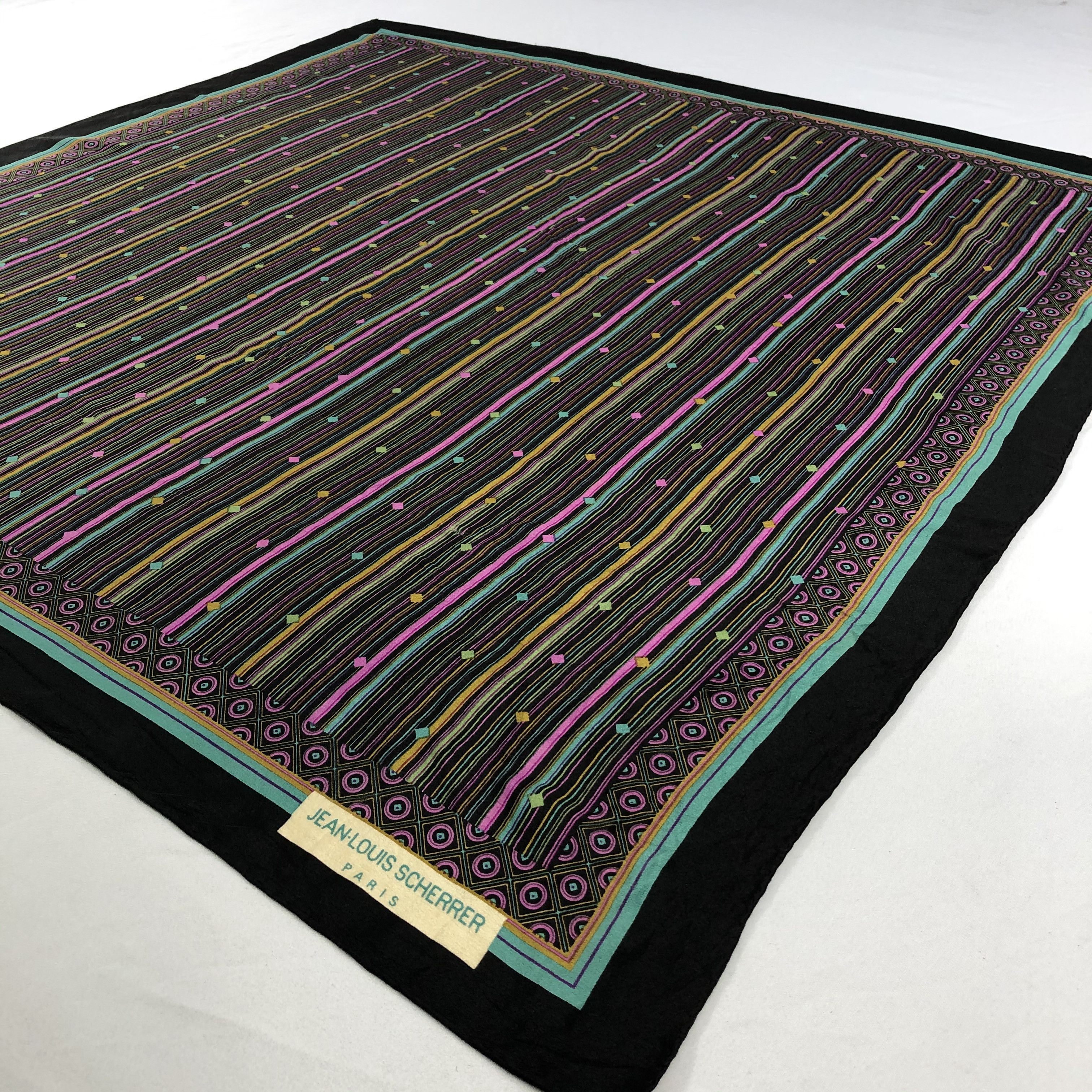 Jean-Louis Scherrer Vintage Jean Louis Scherrer Silk Scarf Size ONE SIZE - 3 Thumbnail