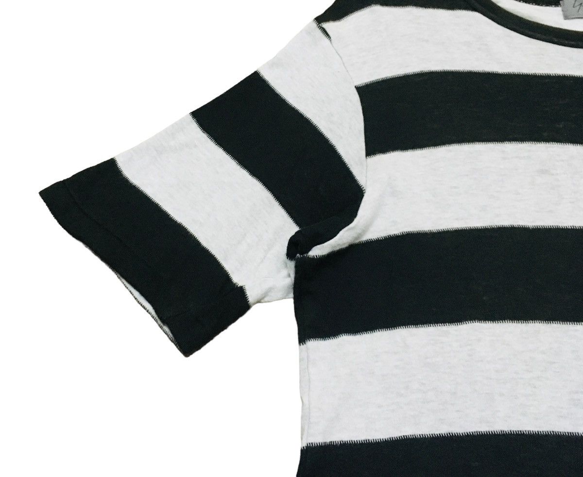 Yohji Yamamoto Very Rare Design Vintage Yohji Yamamoto Stripe T-shirt 2000s Size US M / EU 48-50 / 2 - 4 Thumbnail