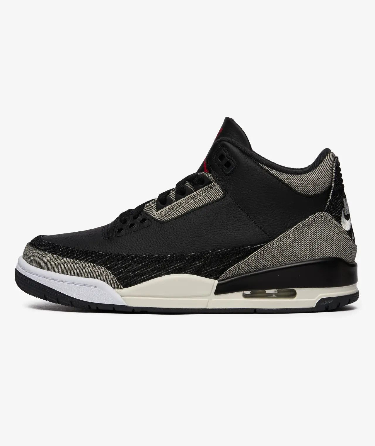 Jordan Brand × Levi's Jordan x Levis Retro 3 in Black Size US 12 / EU 45 - 2 Thumbnail