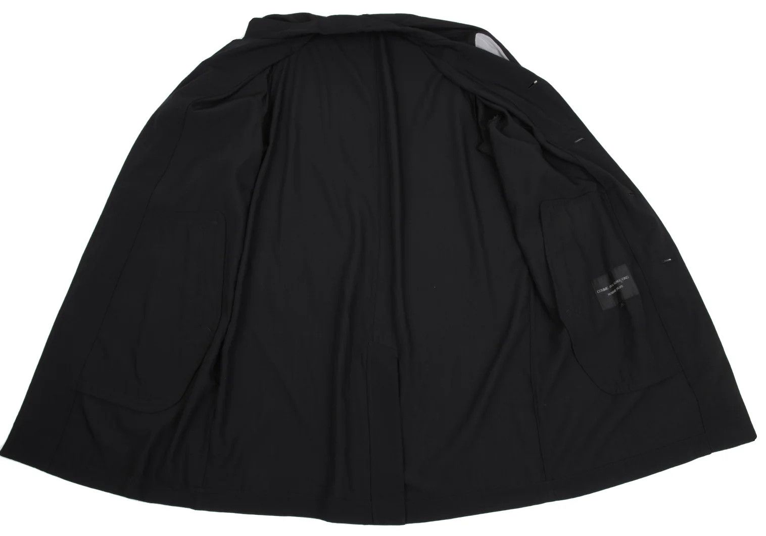 Comme des Garcons Homme Plus Color Block Sleeve Coat in Black and Gray, Size M Size US M / EU 48-50 / 2 - 10 Thumbnail