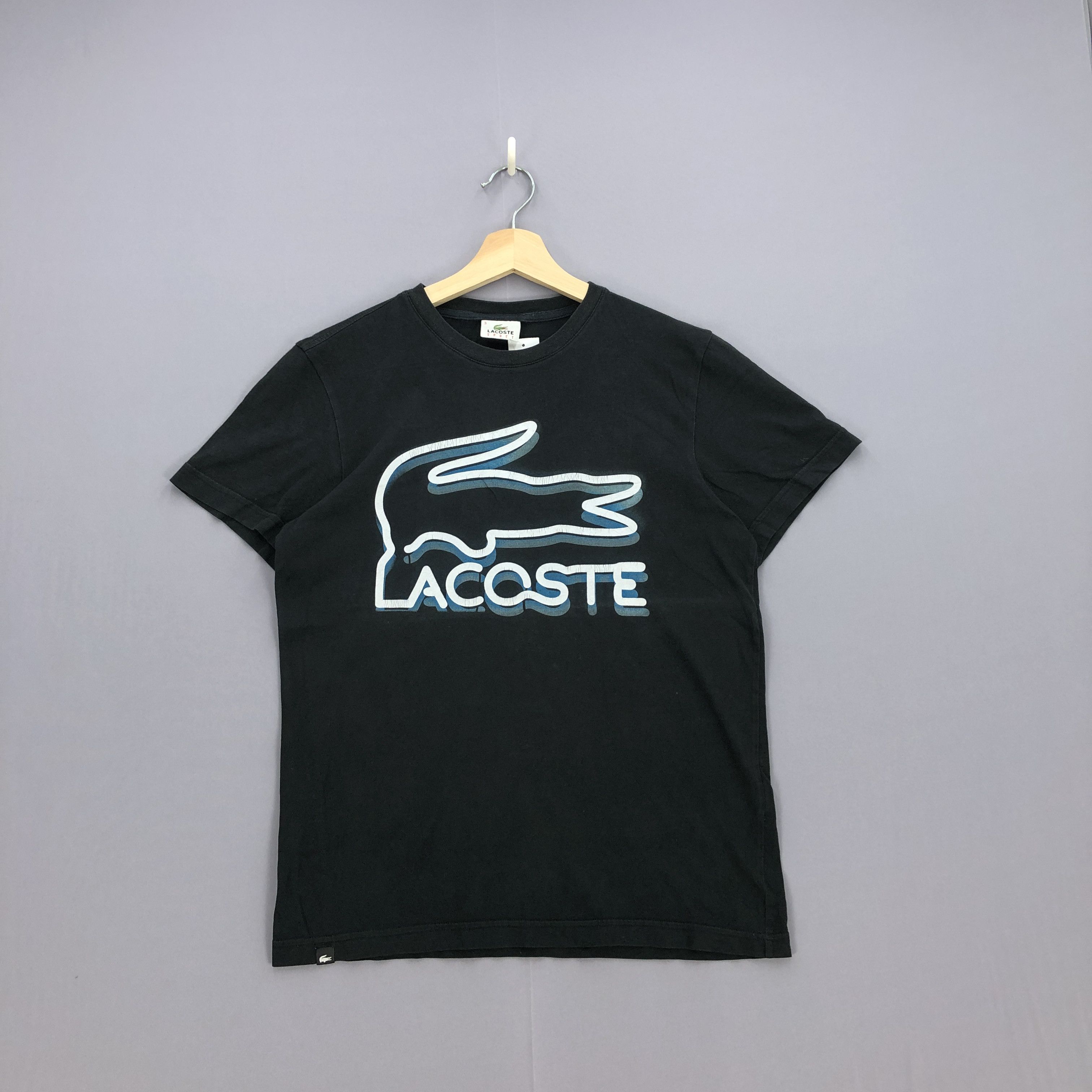 Lacoste × Vintage Vintage Y2K Lacoste Tshirt Lacoste Logo Crewneck Tee Size US S / EU 44-46 / 1 - 2 Thumbnail