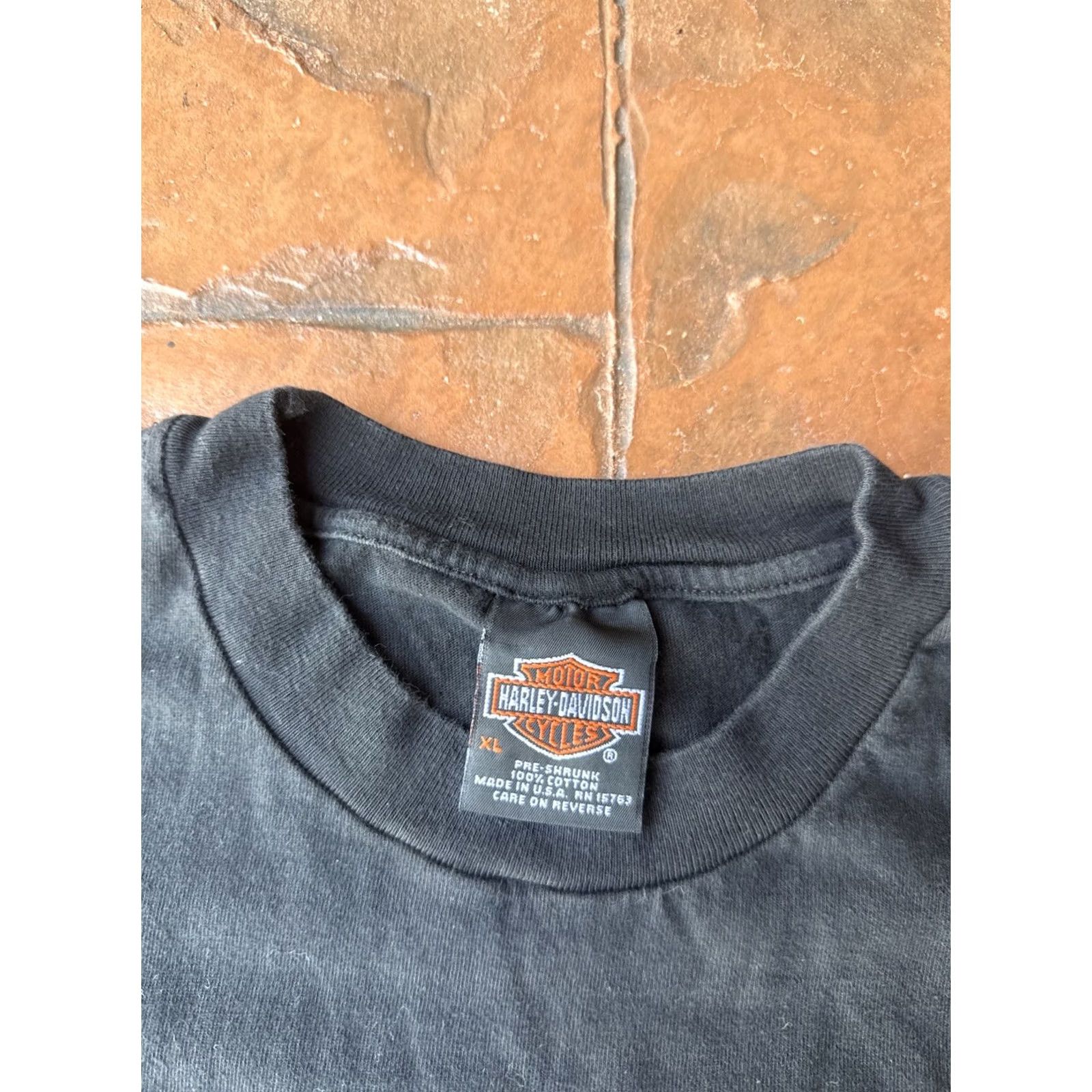 Harley Davidson VINTAGE Harley-Davidson California Flame Highly Contagious T-Shirt XL USA Size US XL / EU 56 / 4 - 2 Thumbnail