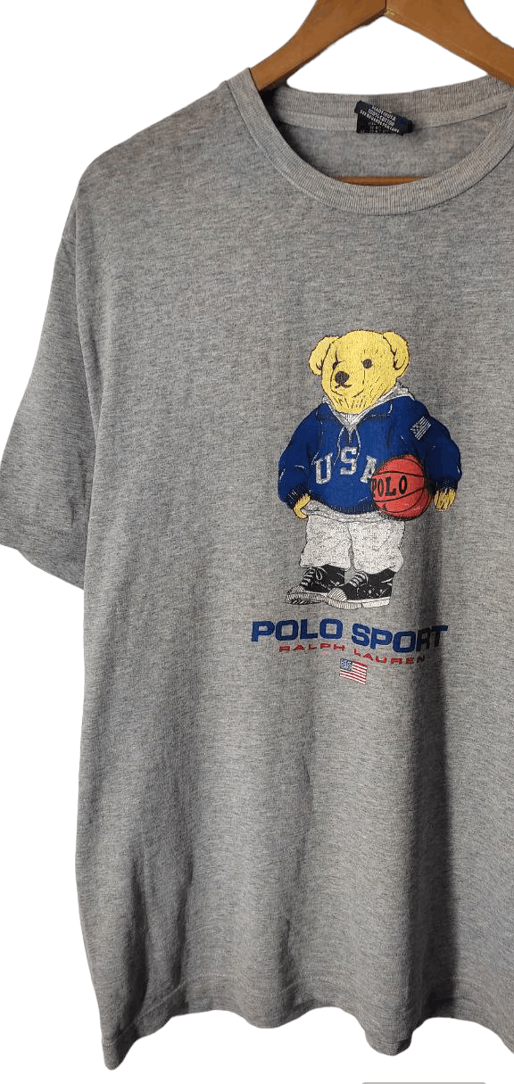 Polo Ralph Lauren VINTAGE PRL POLO BEAR POLO SPORT RALPH LAUREN TEE Size US L / EU 52-54 / 3 - 3 Thumbnail
