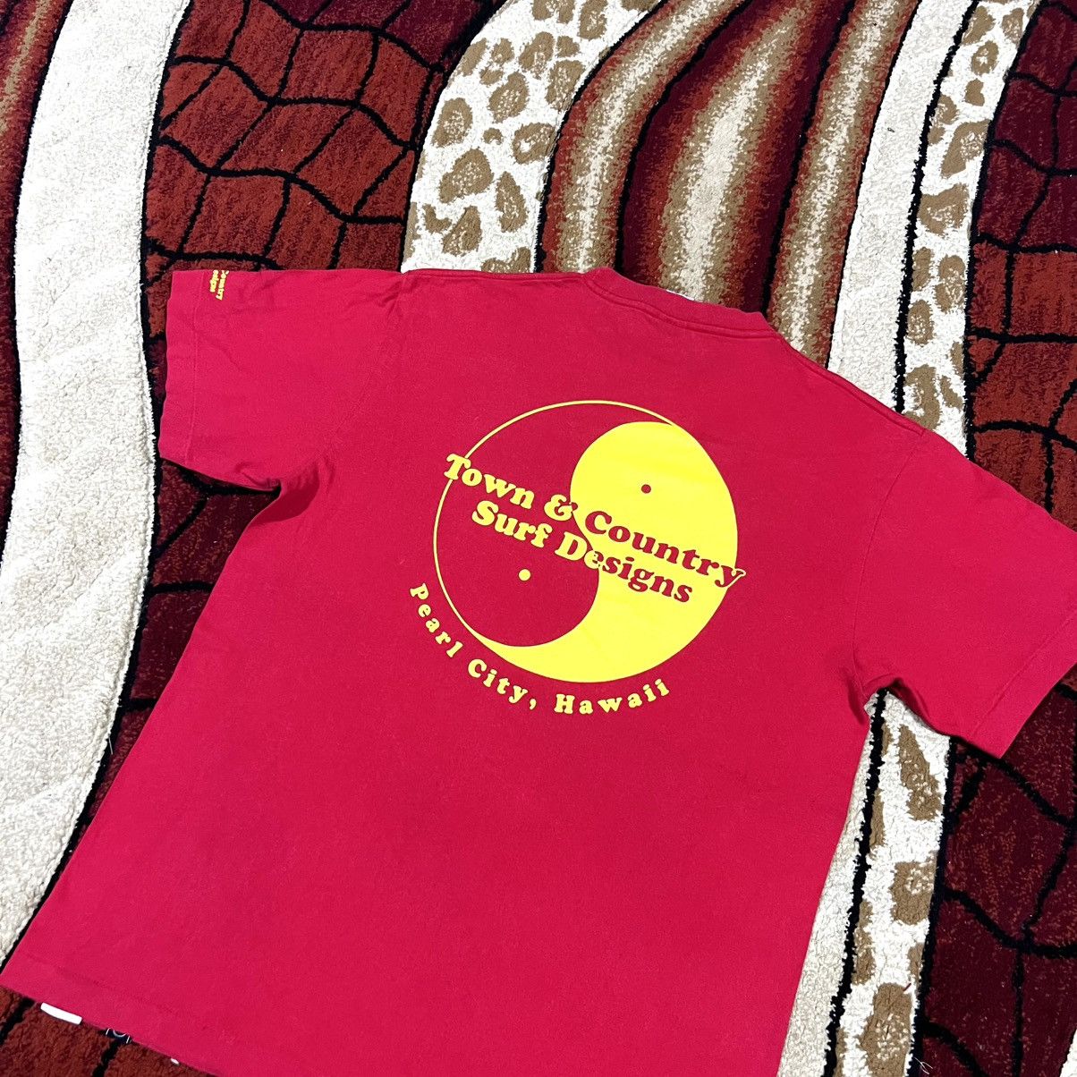 Sun Surf Vintage 90s Thrashed Faded T&C Surfing ERD GRUNGE T Shirt Size US M / EU 48-50 / 2 - 2 Thumbnail