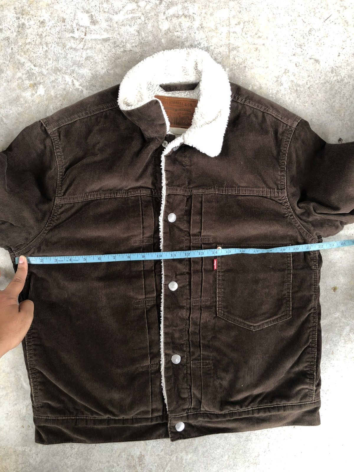 Levi's Type 1 Big E Levi’s Corduroy Jacket Size US L / EU 52-54 / 3 - 24 Thumbnail