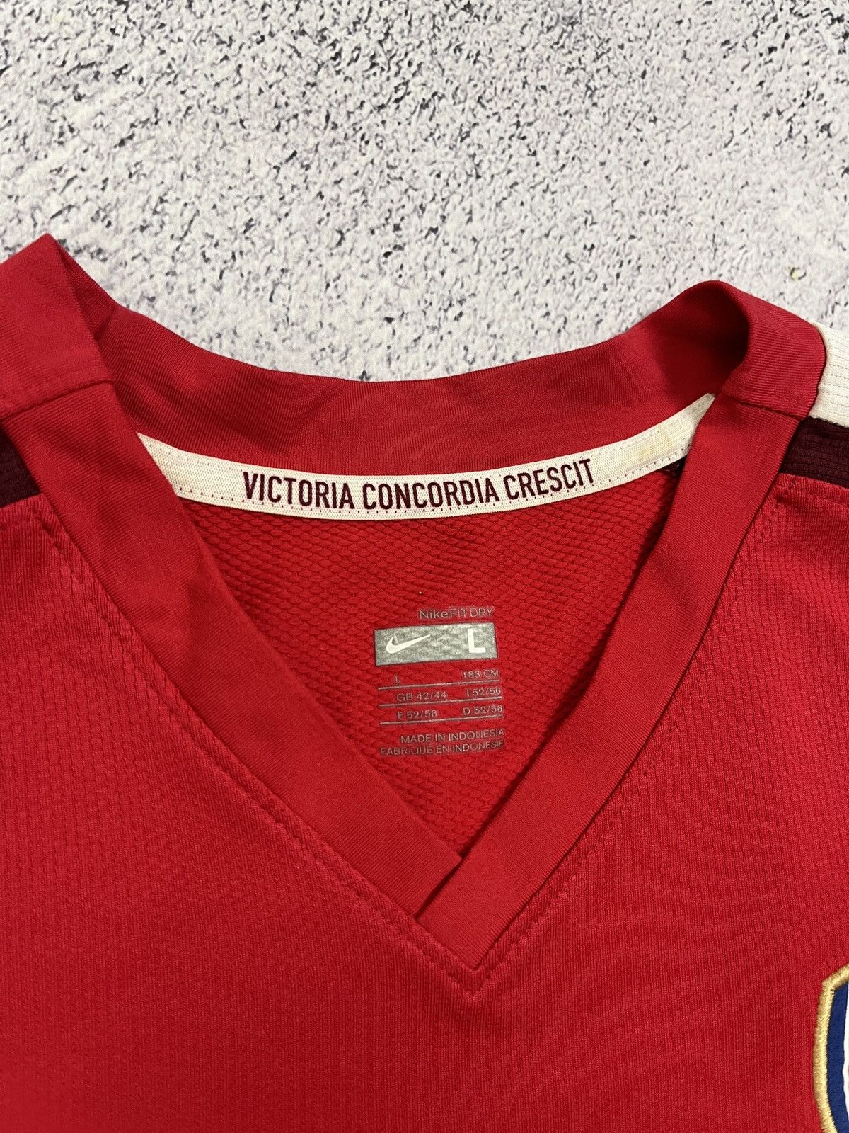 Nike × Vintage Nike Arsenal 2008/09 #4 Cecs Fabregas Soccer Jersey Football Size US L / EU 52-54 / 3 - 7 Thumbnail