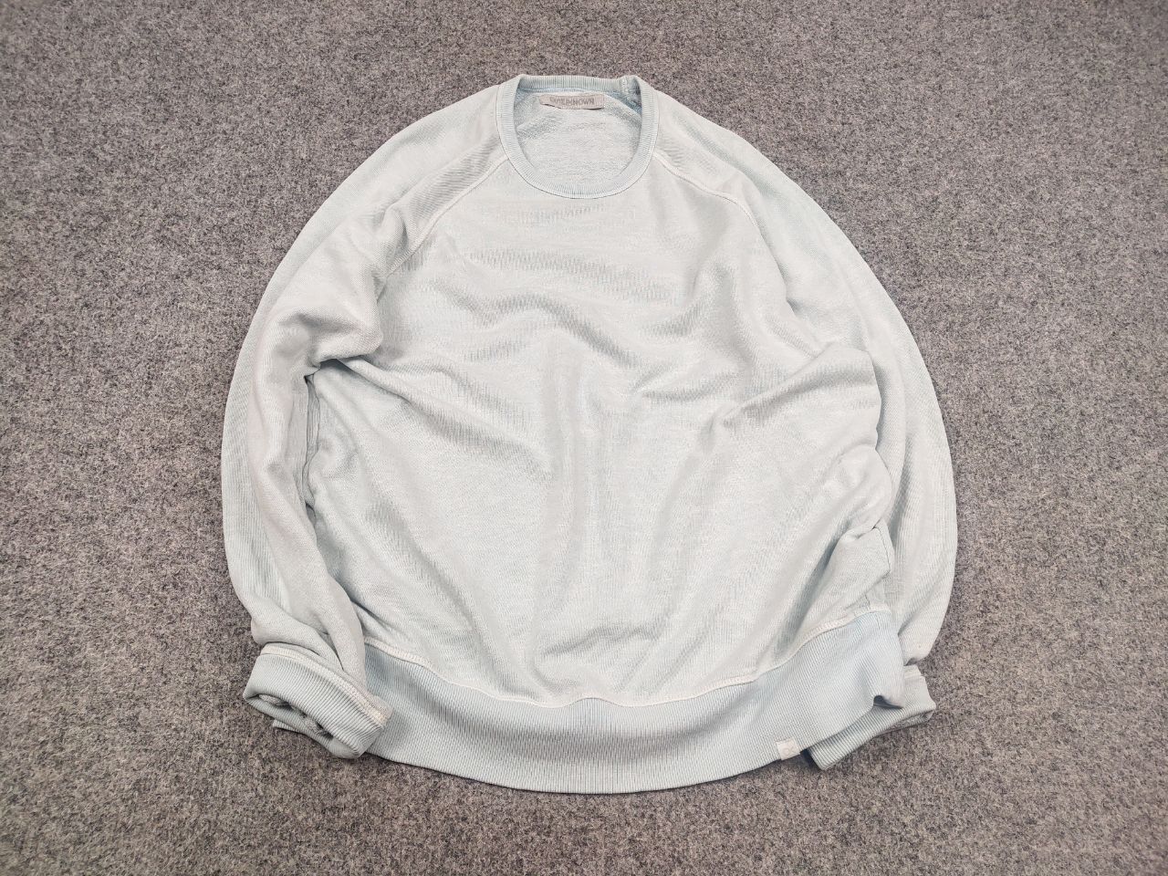 Outerknown Outerknown Sur Sweatshirt Crew Hemp Organic Cotton Blue Size US M / EU 48-50 / 2 - 2 Thumbnail