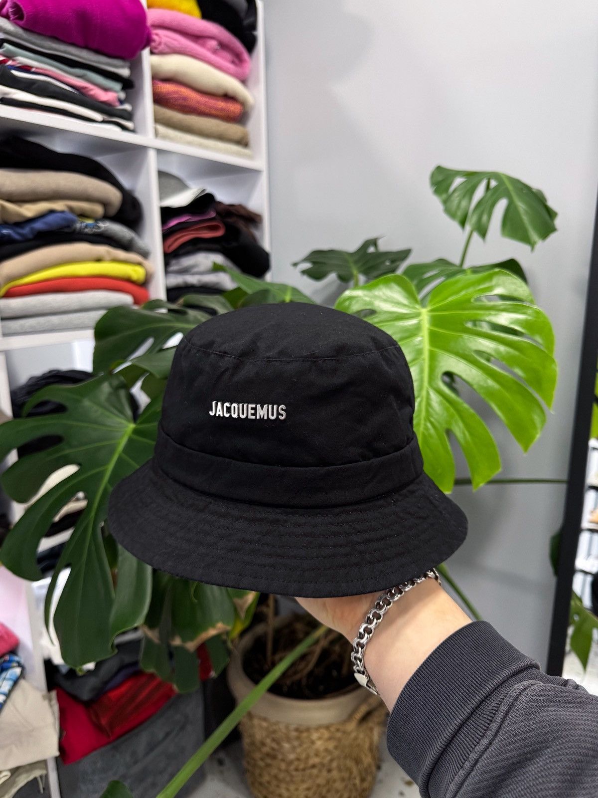 Jacquemus Jacquemus black bucket hat size 58(one size) Size ONE SIZE - 1 Thumbnail