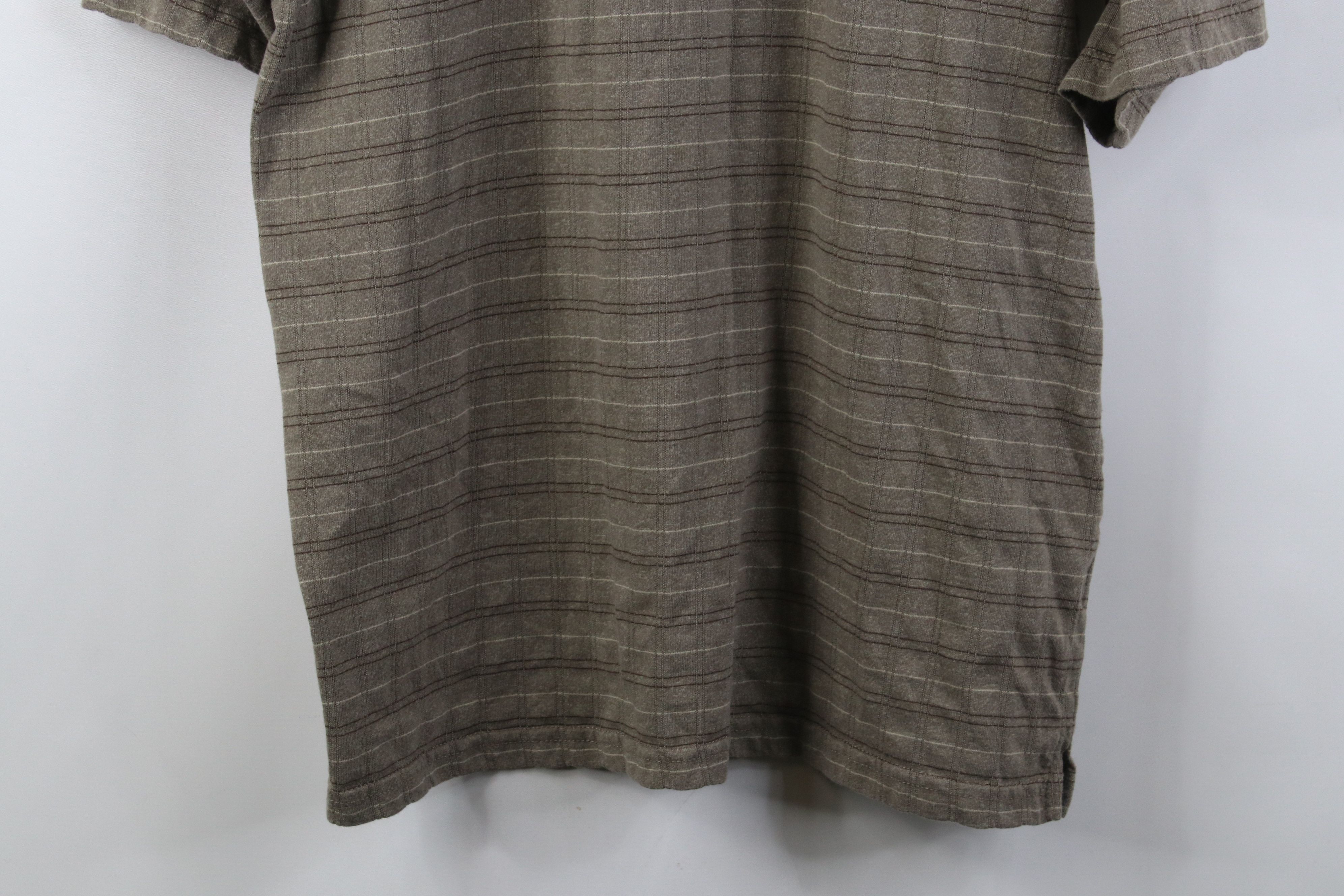 Vintage Vintage 90s Streetwear Striped Knit Golf Polo Shirt Size US L / EU 52-54 / 3 - 3 Thumbnail