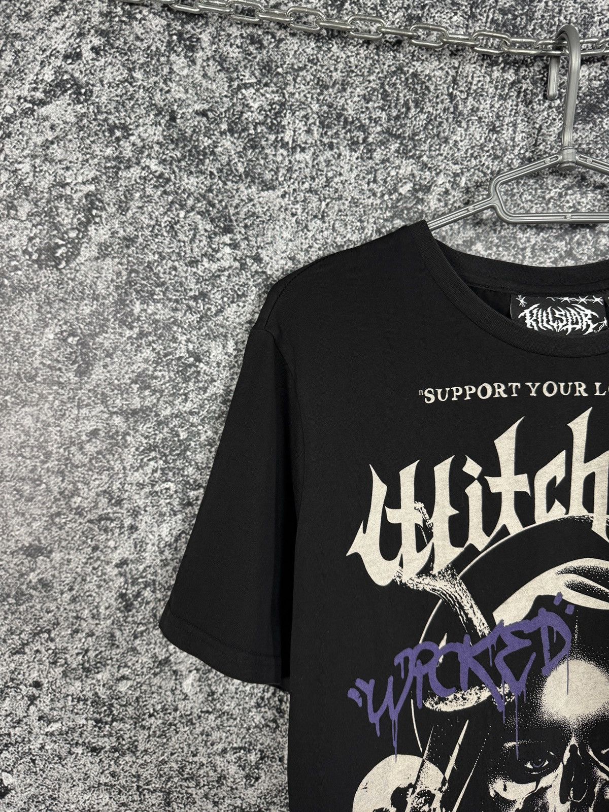 Killstar Men’s Killstar T-Shirt Support Your Local Coven Band Size M Size US M / EU 48-50 / 2 - 3 Thumbnail
