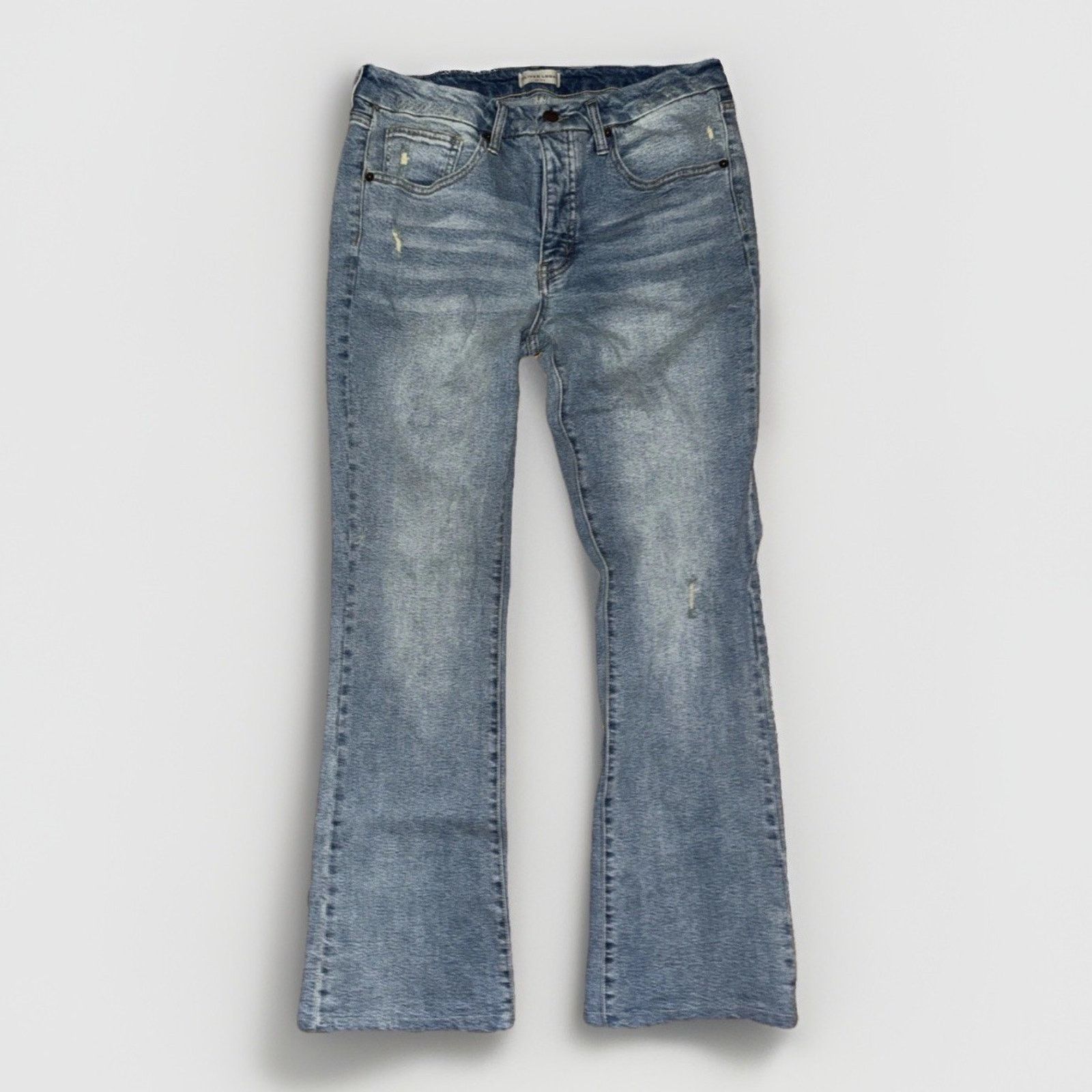 Vintage Oliver Logan Button Fly Jeans Blue 32x31 Flared Size US 32 / EU 48 - 1 Thumbnail