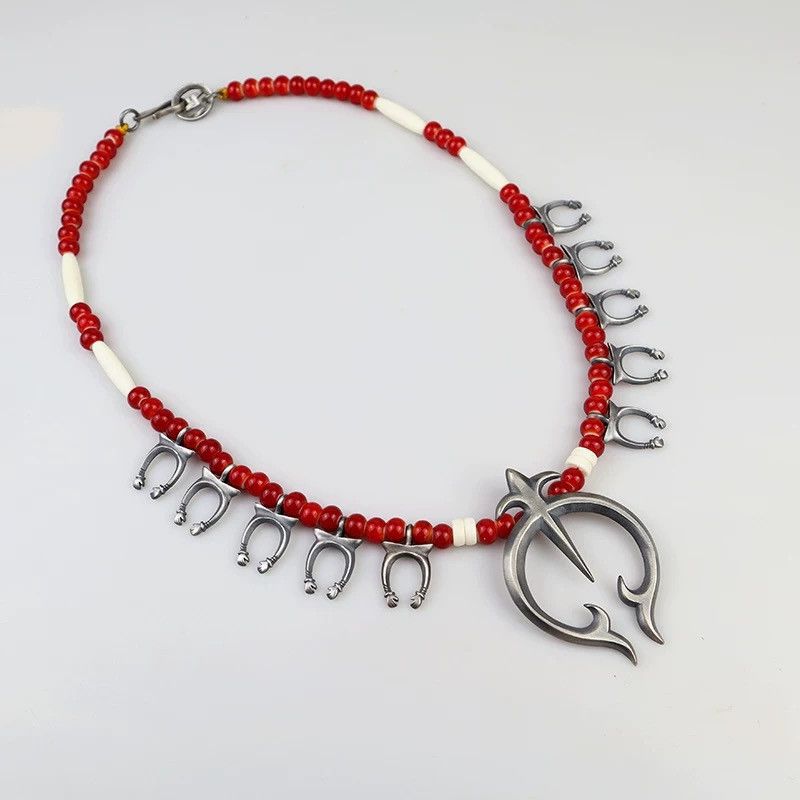 Other Visvim style Silver Najone Antique Red Beads set Size ONE SIZE - 1 Thumbnail