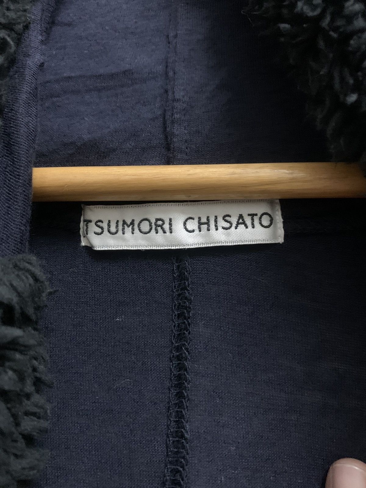 Issey Miyake Tsumori Chisato Fur Collar Cardigan Blouse Size XL / US 12-14 / IT 48-50 - 7 Thumbnail
