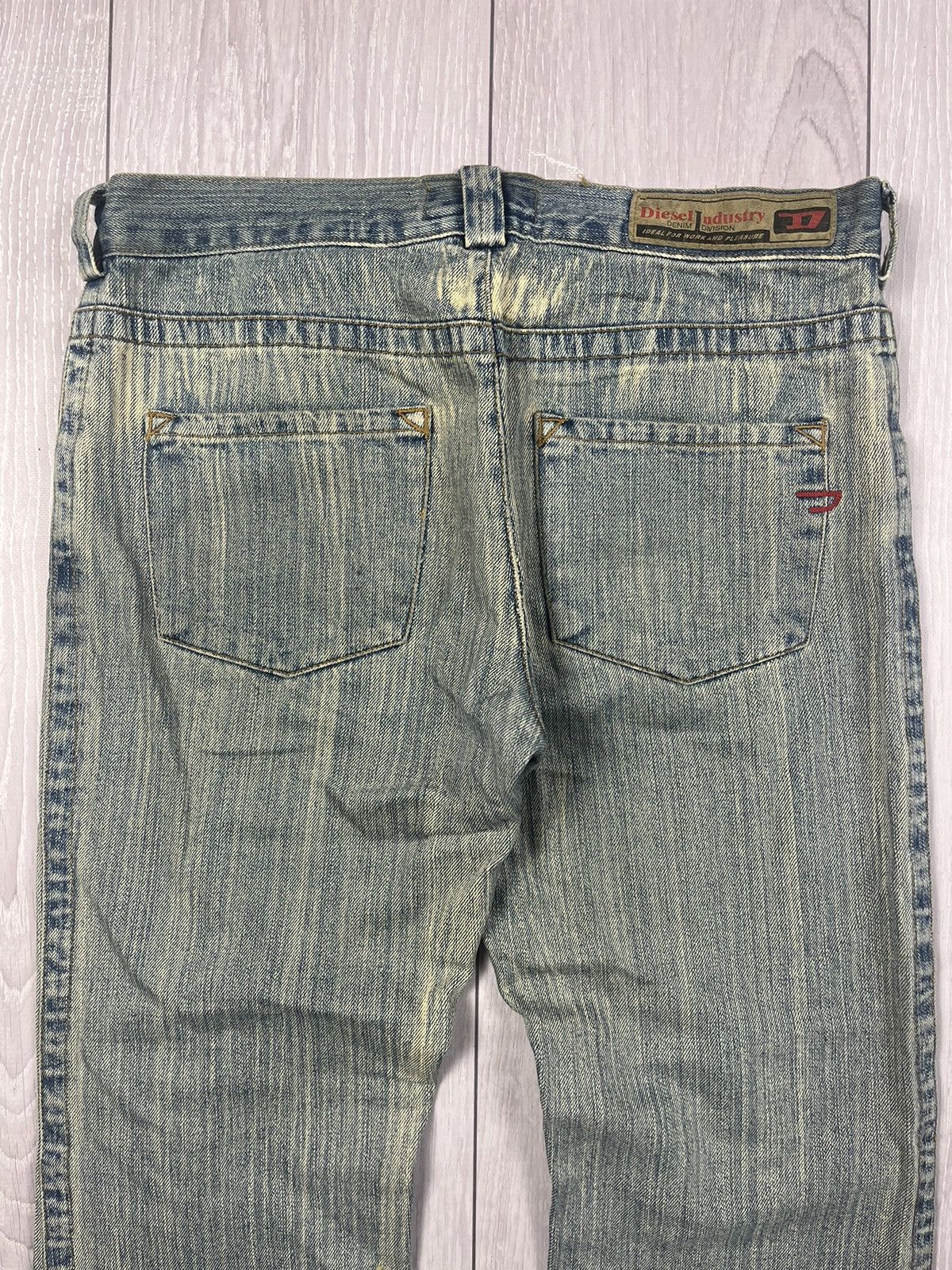 Diesel × Vintage Vintage Y2K Diesel Faded Pants Jeans Size US 33 - 8 Thumbnail