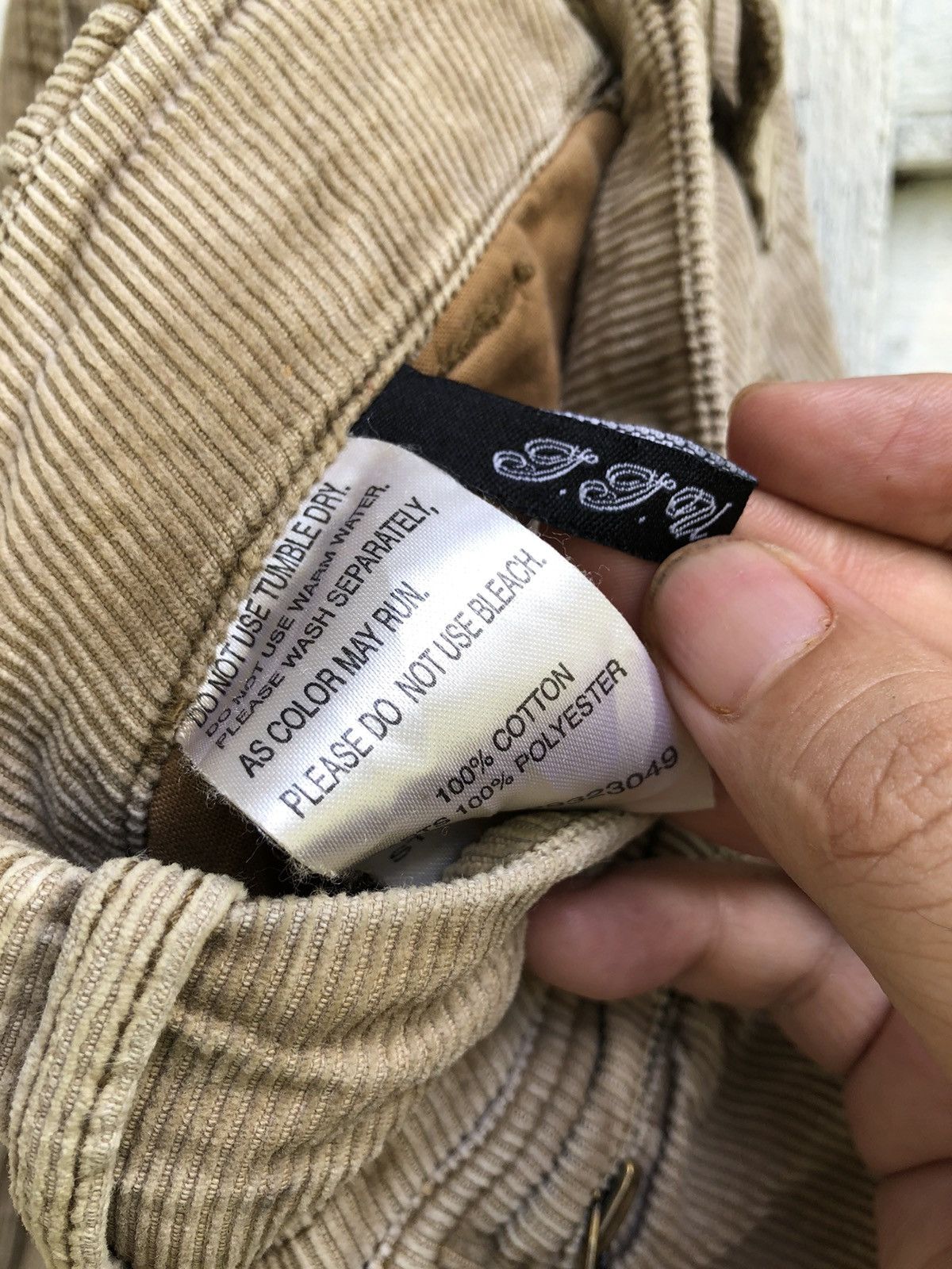 If Six Was Nine × Japanese Brand × Le Grande Bleu (L.G.B.) g.u.u Flared Corduroy Zipper Wide Leg LGB Style Size US 31 - 13 Thumbnail