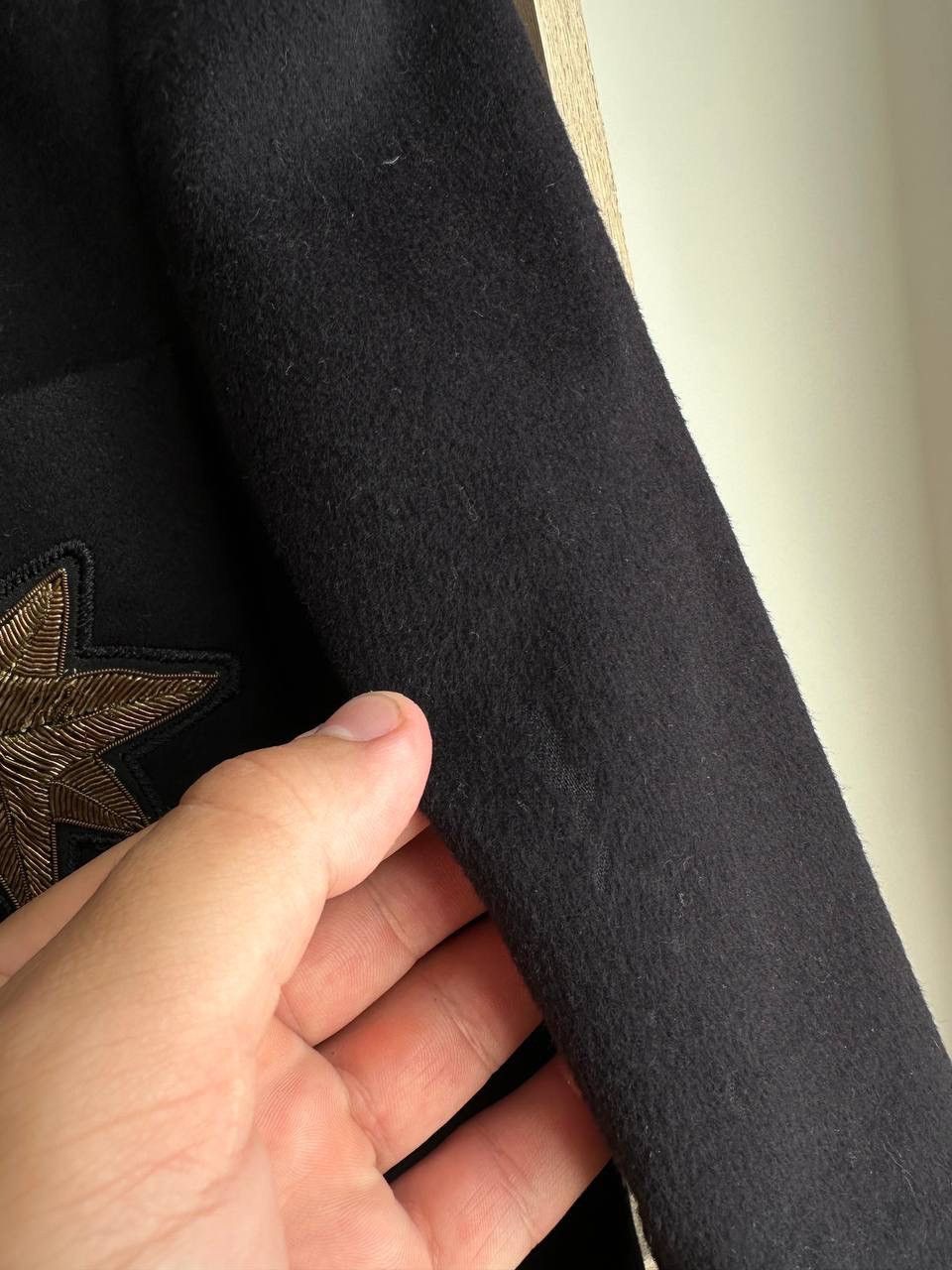 Escada × Vintage Vintage Escada Margaretha Ley Black Big Logo Wool Blazer Size M / US 6-8 / IT 42-44 - 11 Thumbnail