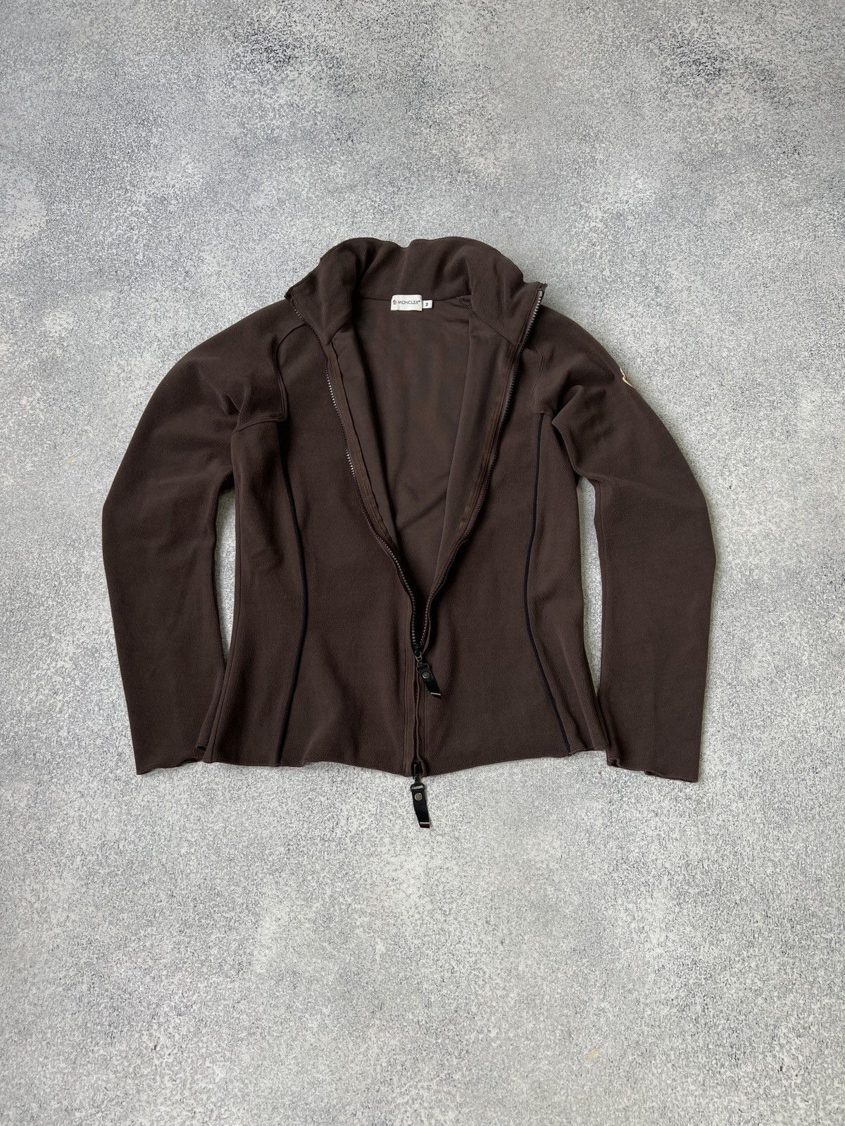 Moncler × Vintage Vintage women’s Moncler fleece zip sweatshirt Size M / US 6-8 / IT 42-44 - 6 Thumbnail