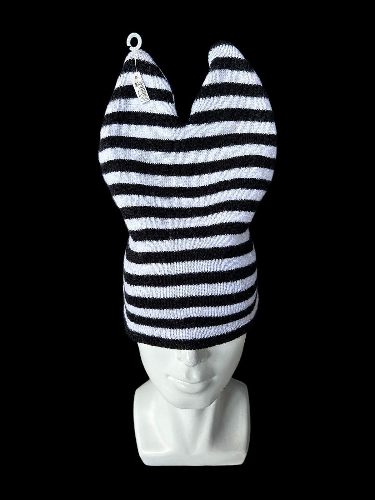 Japanese Brand × Kapital × Vintage Devil Horn Japanese Stripe Rare Beanie Hats☠️☠️ Size ONE SIZE - 3 Thumbnail