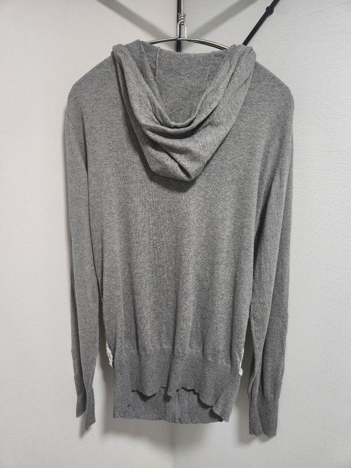 John Galliano john galliano netting 니트 후드집업 Size S / US 4 / IT 40 - 5 Thumbnail