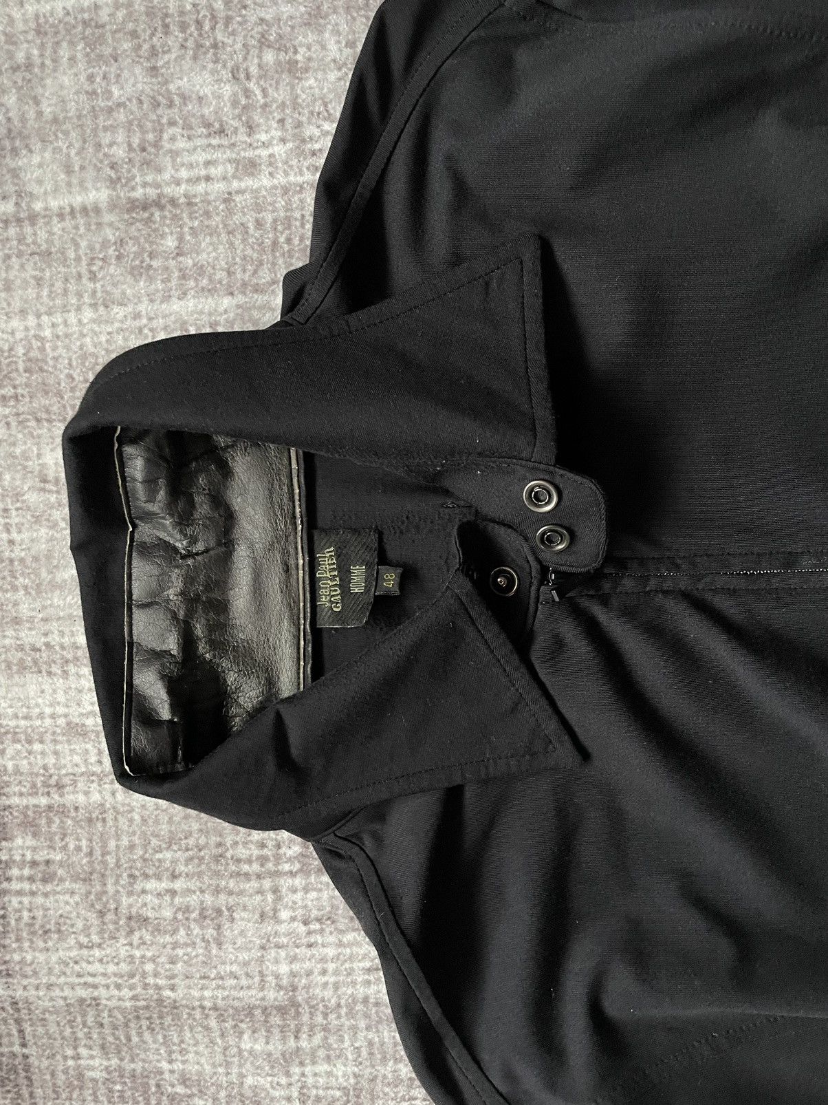 Jean Paul Gaultier Jean Paul Gaultier Homme Leather Zip Long Sleeve Shirt Size US M / EU 48-50 / 2 - 4 Thumbnail