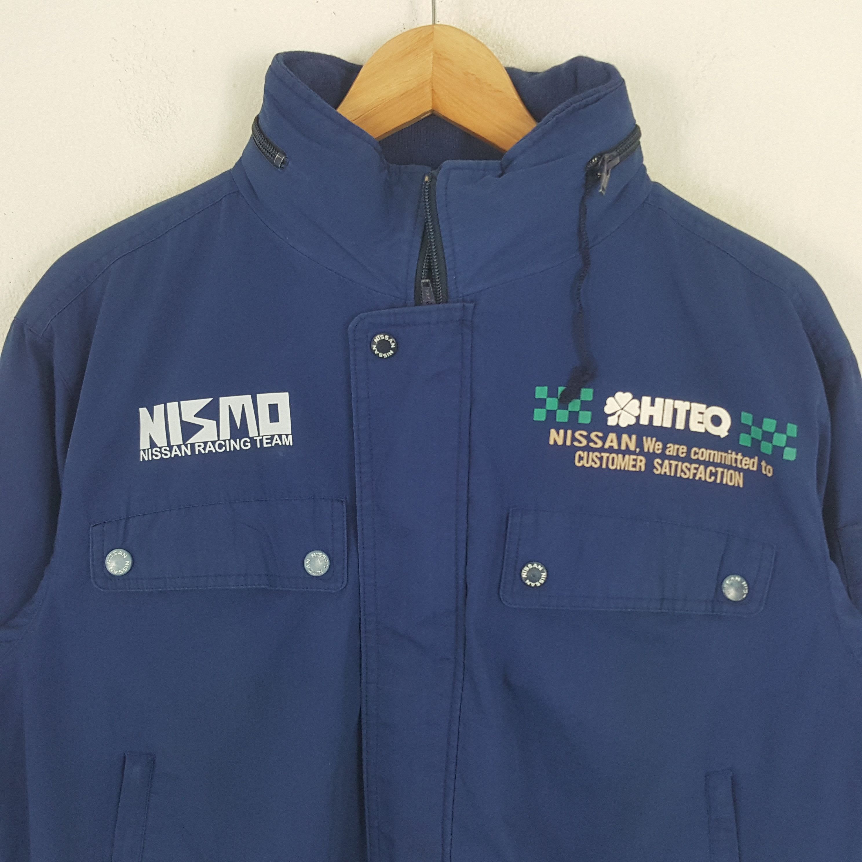 Japanese Brand × Vintage Vintage NISMO Nissan Racing Team Custom Art Bombers Jacket Size US L / EU 52-54 / 3 - 4 Thumbnail