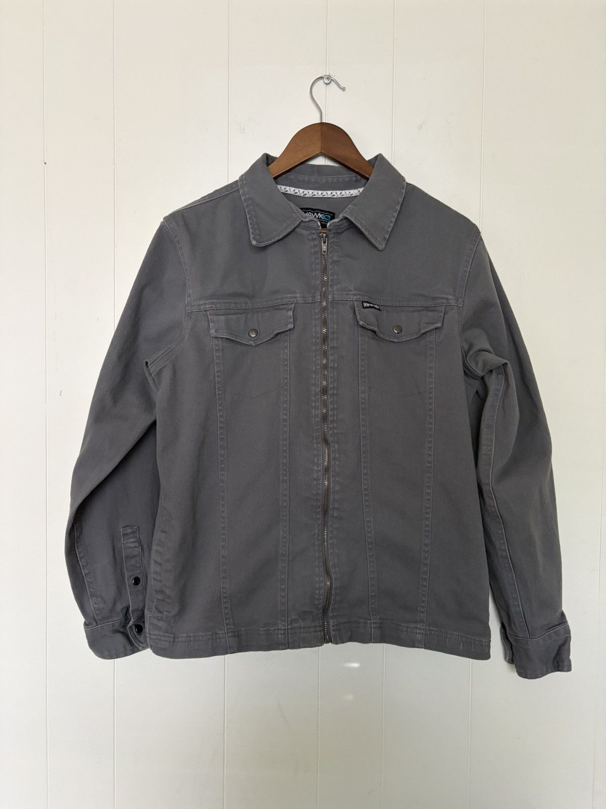 Tony Hawk Tony Hawk grey zip up skate jacket Size US M / EU 48-50 / 2 - 1 Thumbnail