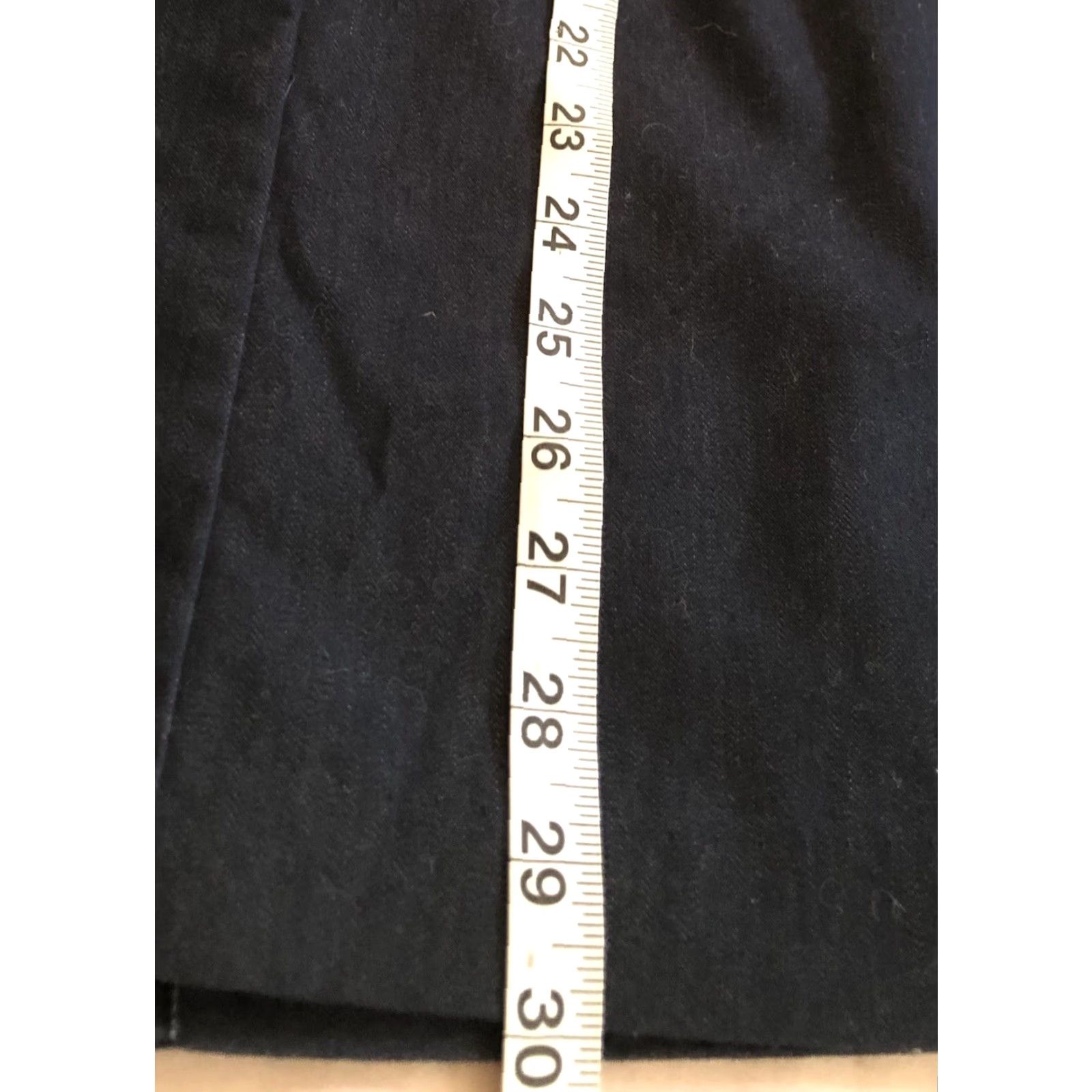 Vintage VINTAGE BonWorth Chambray Midi Skirt M Blue 32"W Pockets Boho Prairie Modest Women Skirt Mens Womens Girls? Size 32" / US 10 / IT 46 - 6 Thumbnail