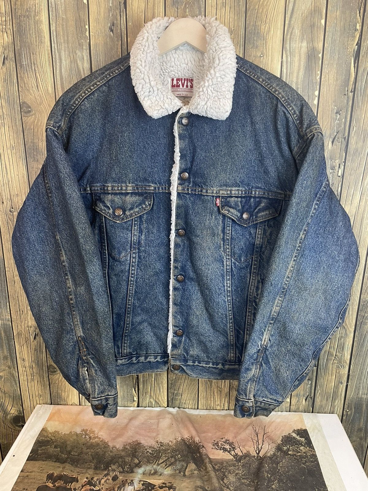 Vintage levis cheap trucker jacket