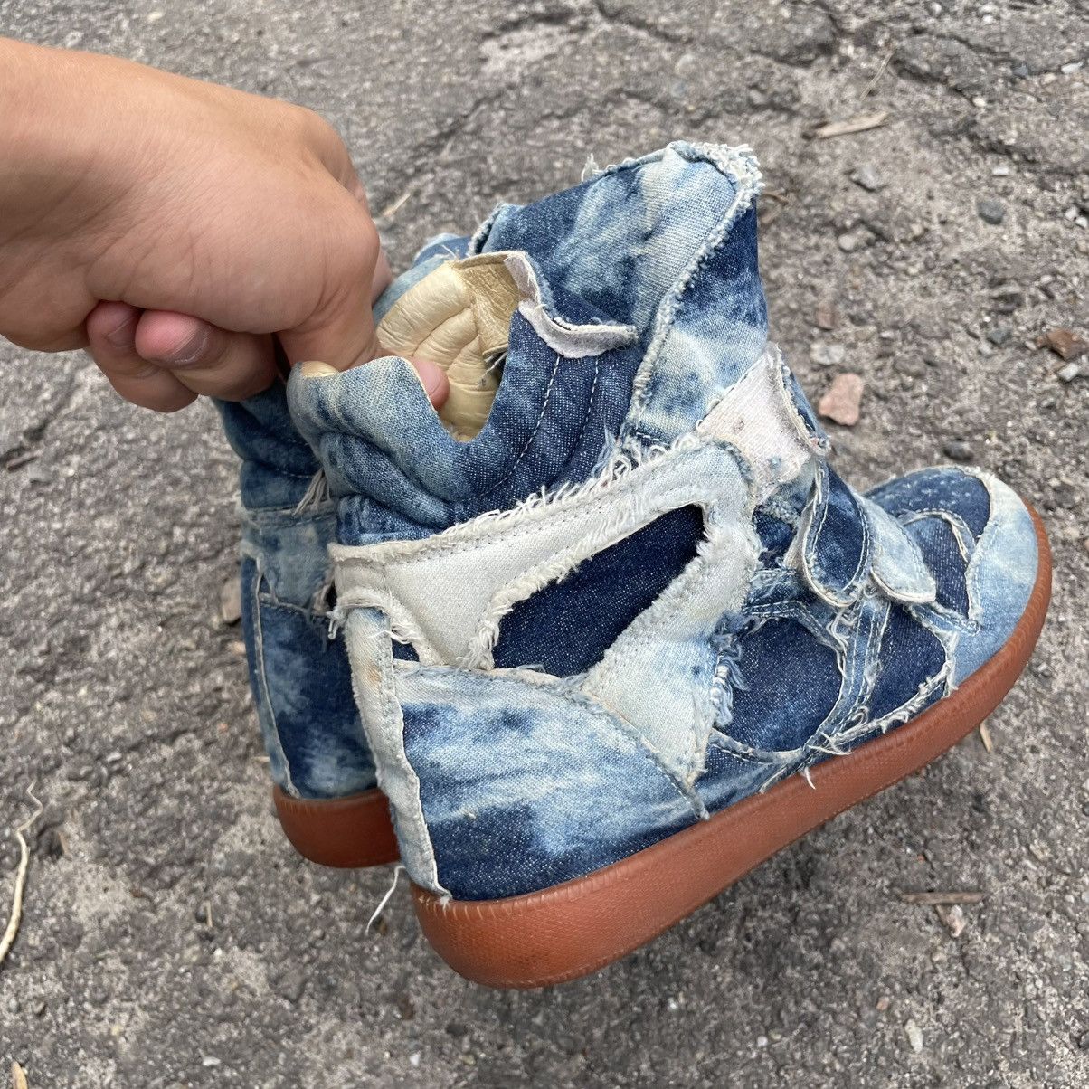 Isabel Marant Isabel Marant bekett denim wedge sneakers jeans y2k shoes Size US 4 / IT 34 - 8 Thumbnail