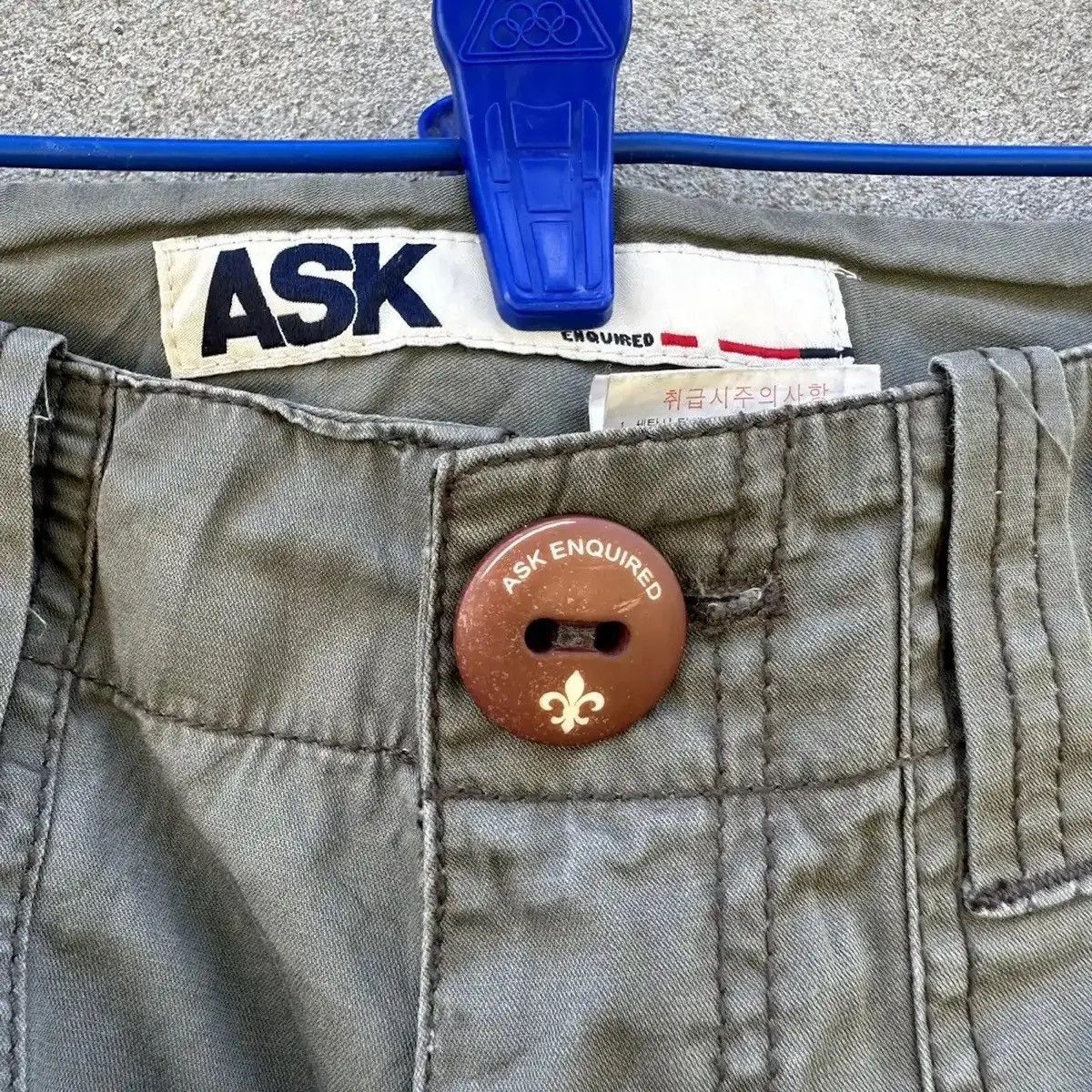 Le Grande Bleu (L.G.B.) RARE‼️ASK EQUIRED BONDAGE PUNK TROUSERS MULTIPOCKET CARGO Size US 30 / EU 46 - 8 Thumbnail