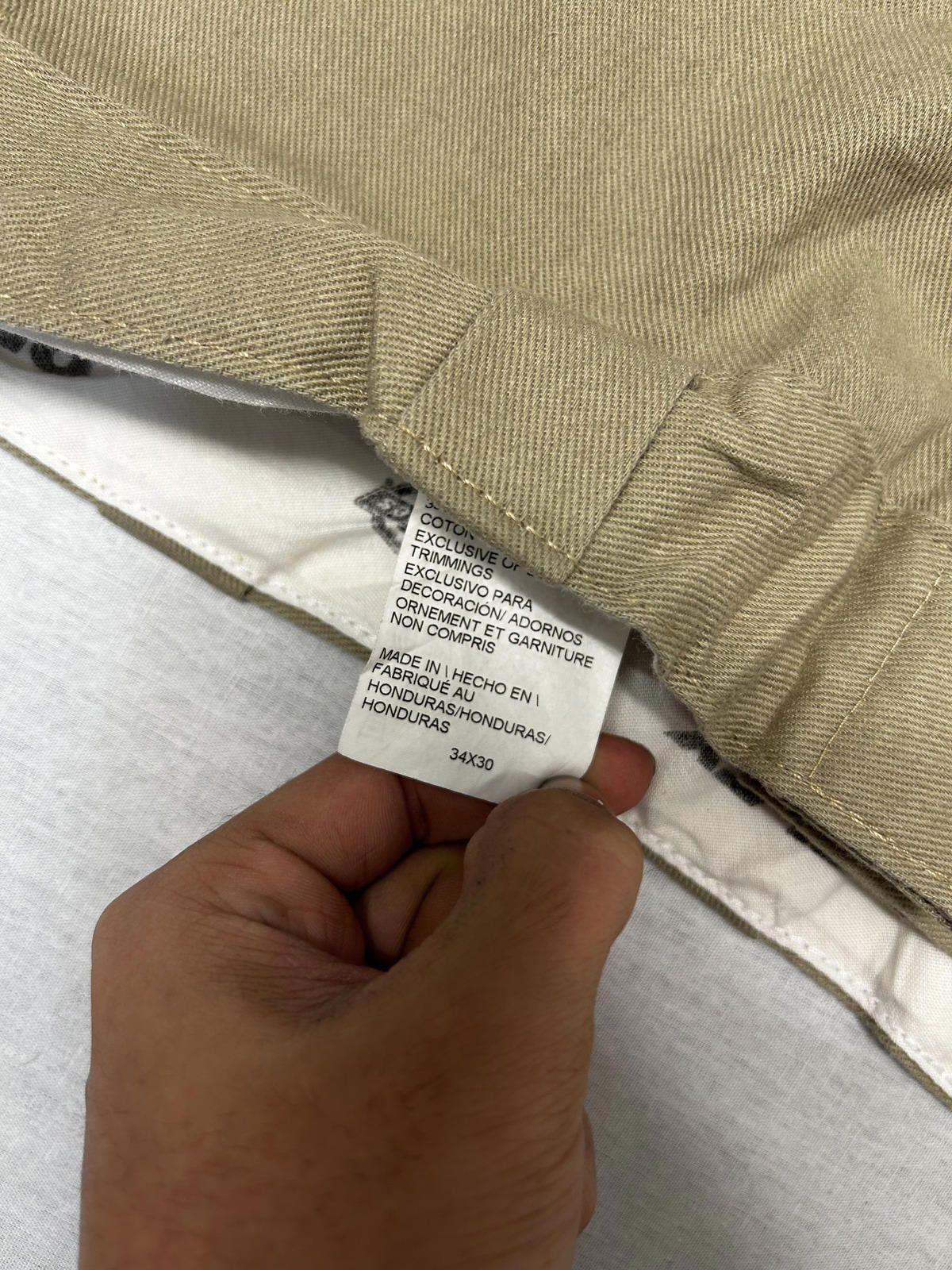 Dickies Dickies Men's Khaki Work Pants Size US 34 / EU 50 - 8 Thumbnail