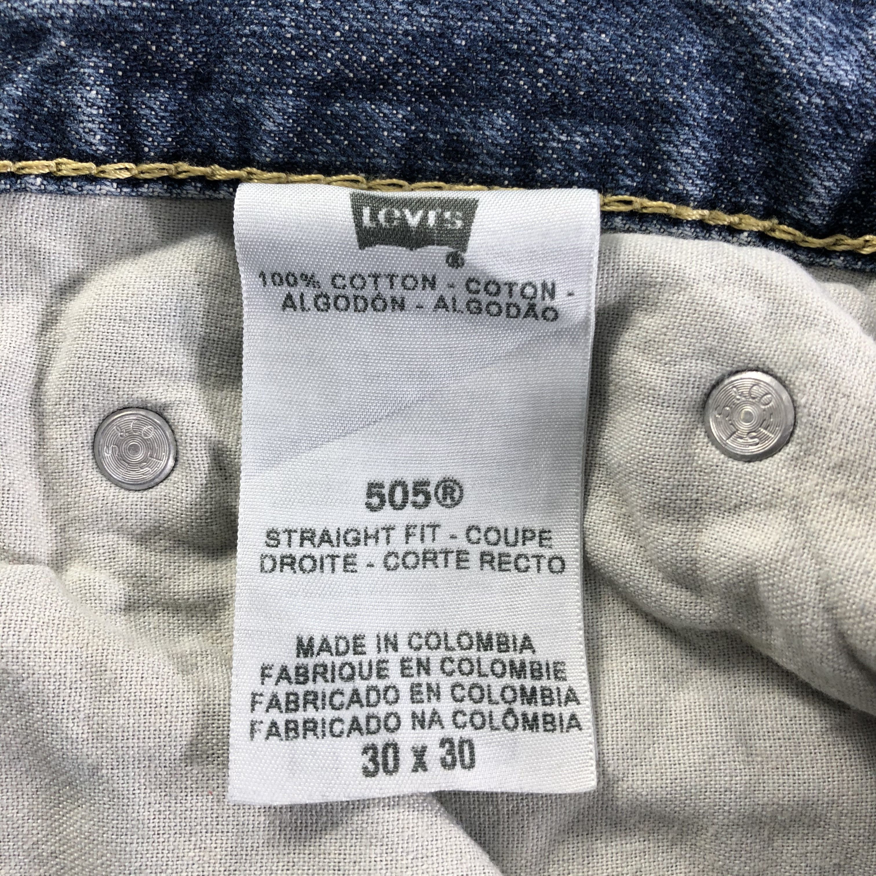 Levi's Vintage Levis 505 Jeans-J3498 Size US 32 / EU 48 - 10 Thumbnail