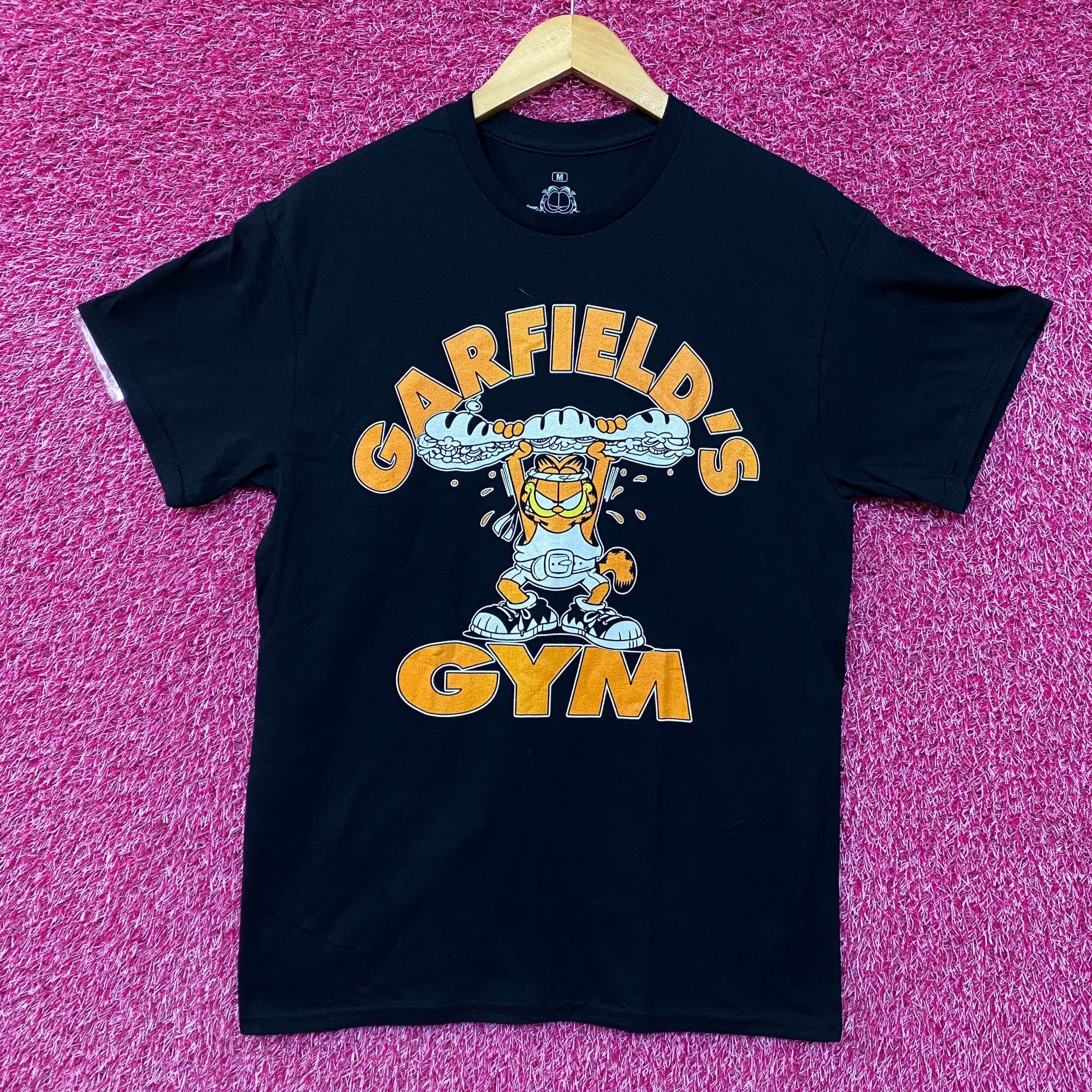 Nickelodeon Garfield's Gym Lifting Sub Graphic Design T-Shirt Medium Size US M / EU 48-50 / 2 - 1 Thumbnail