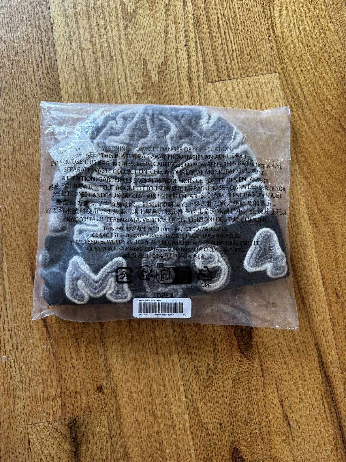 Supreme Supreme Yarn Applique Beanie Size ONE SIZE - 2 Thumbnail