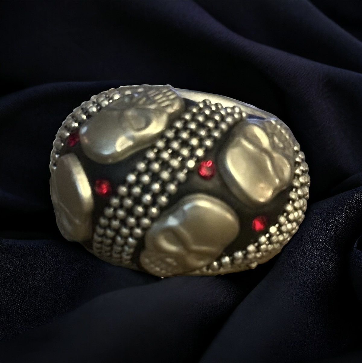 Other Skull stretch dome ring Size ONE SIZE - 1 Thumbnail