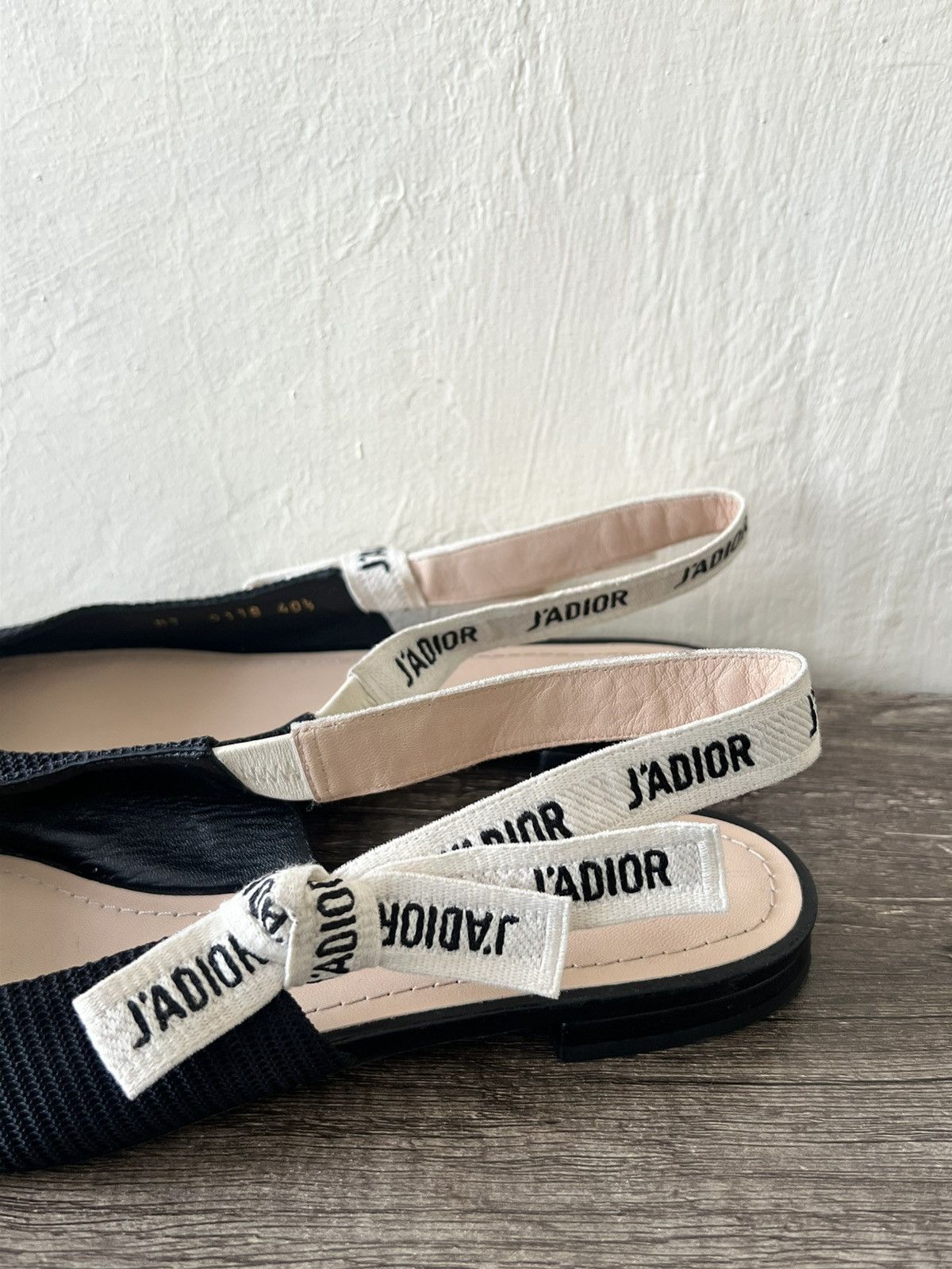 Christian Dior Monsieur CHRISTIAN DIOR J'ADIOR SLINGBACK FLATS Size US 10.5 / IT 40.5 - 13 Thumbnail
