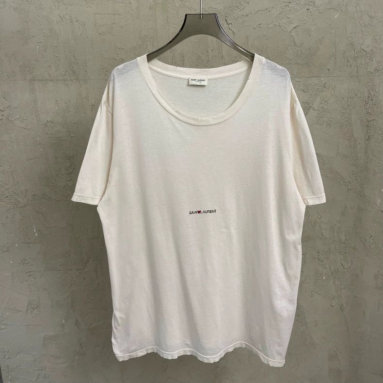 Saint Laurent Paris Saint Laurent ParisLight Apricot Small Logo Broken Old Sho Size US S / EU 44-46 / 1 - 1 Thumbnail