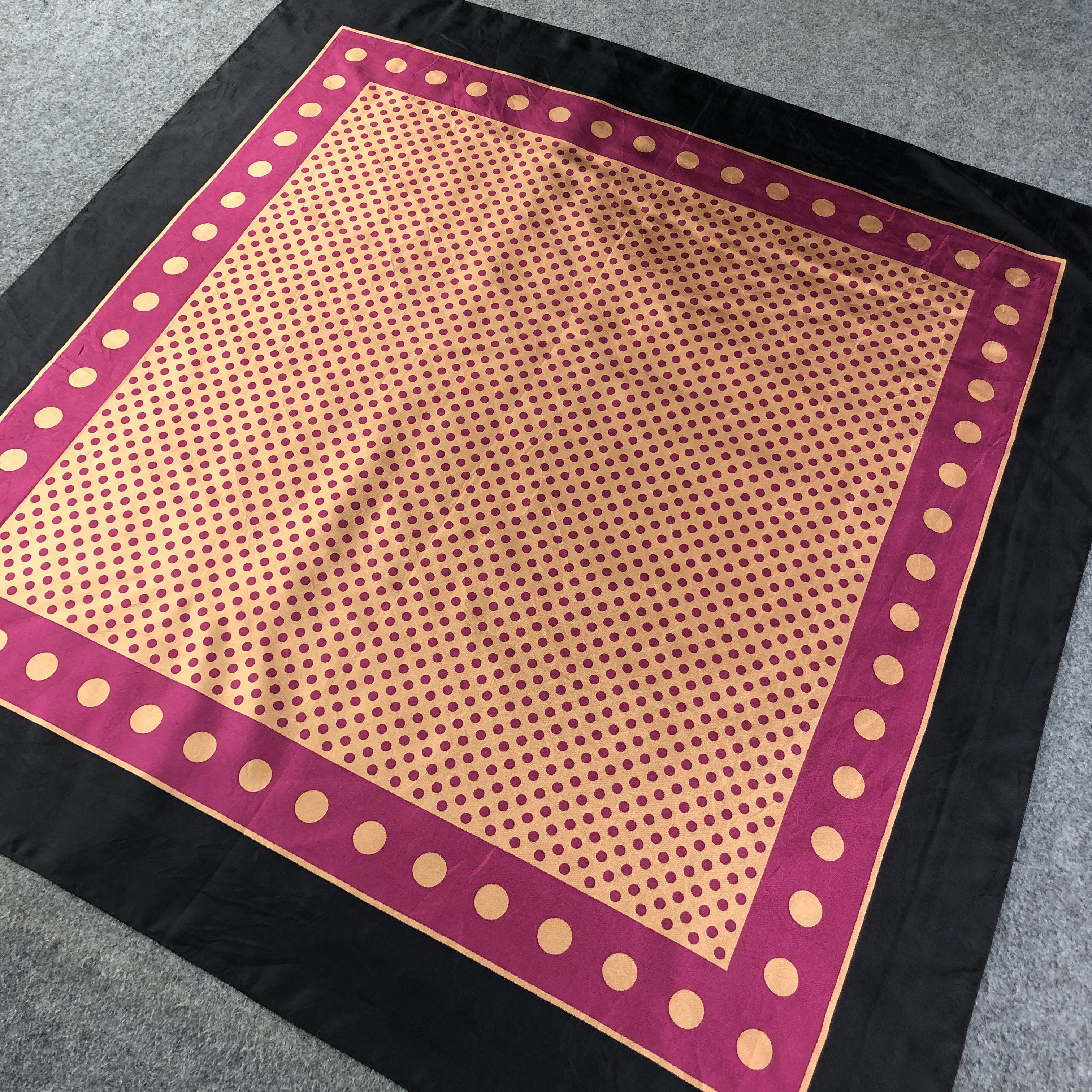 Vintage Crolla Luxury Silk Scarf M557 Size ONE SIZE - 2 Thumbnail