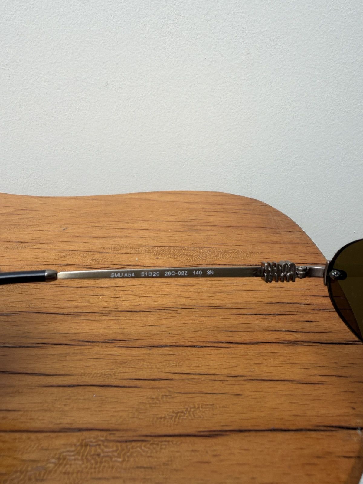 Miu Miu MIU MIU Logo Sunglasses Size ONE SIZE - 5 Thumbnail